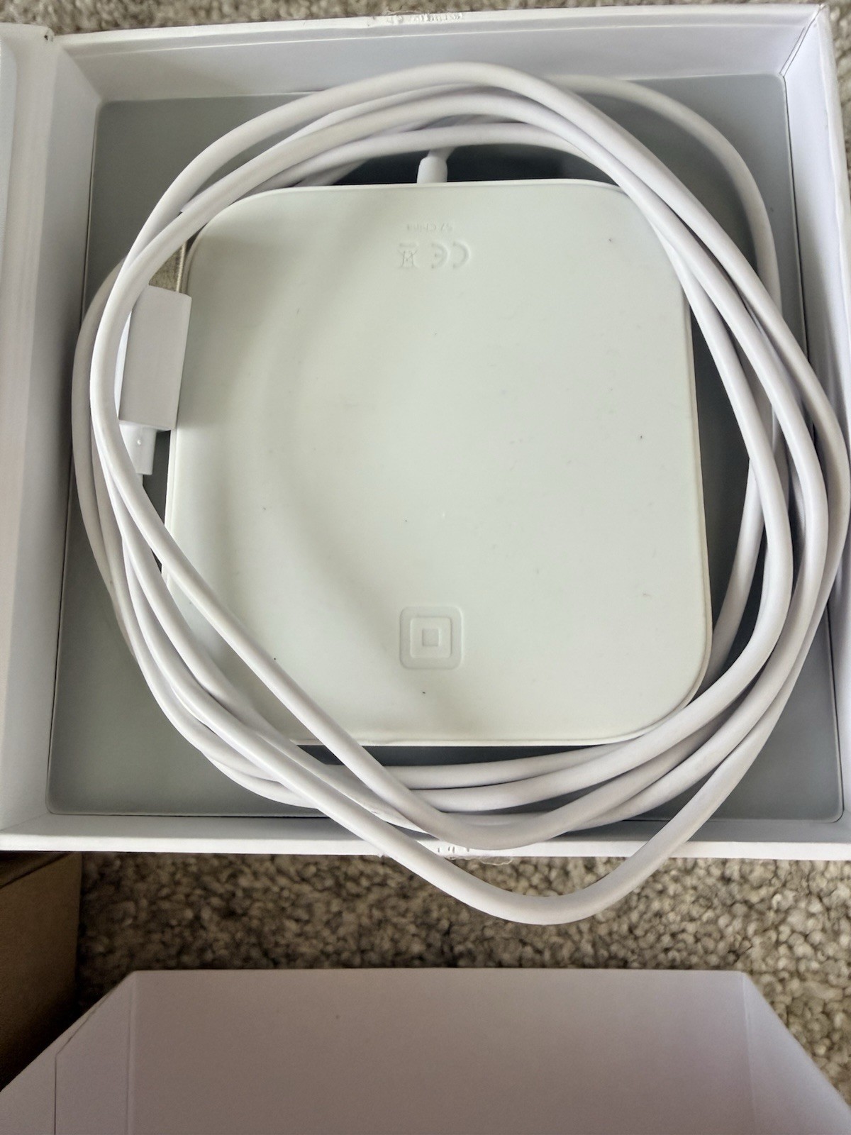 Square A-SKU-0120 Dock for Contactless Credit Card Reader In Box Barely Used