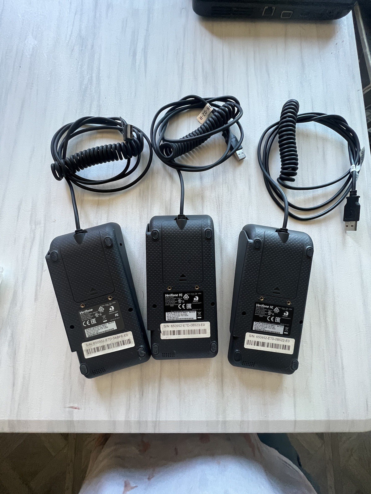 Verifone P200 Point of Sale Pin Pad Credit Card Tested