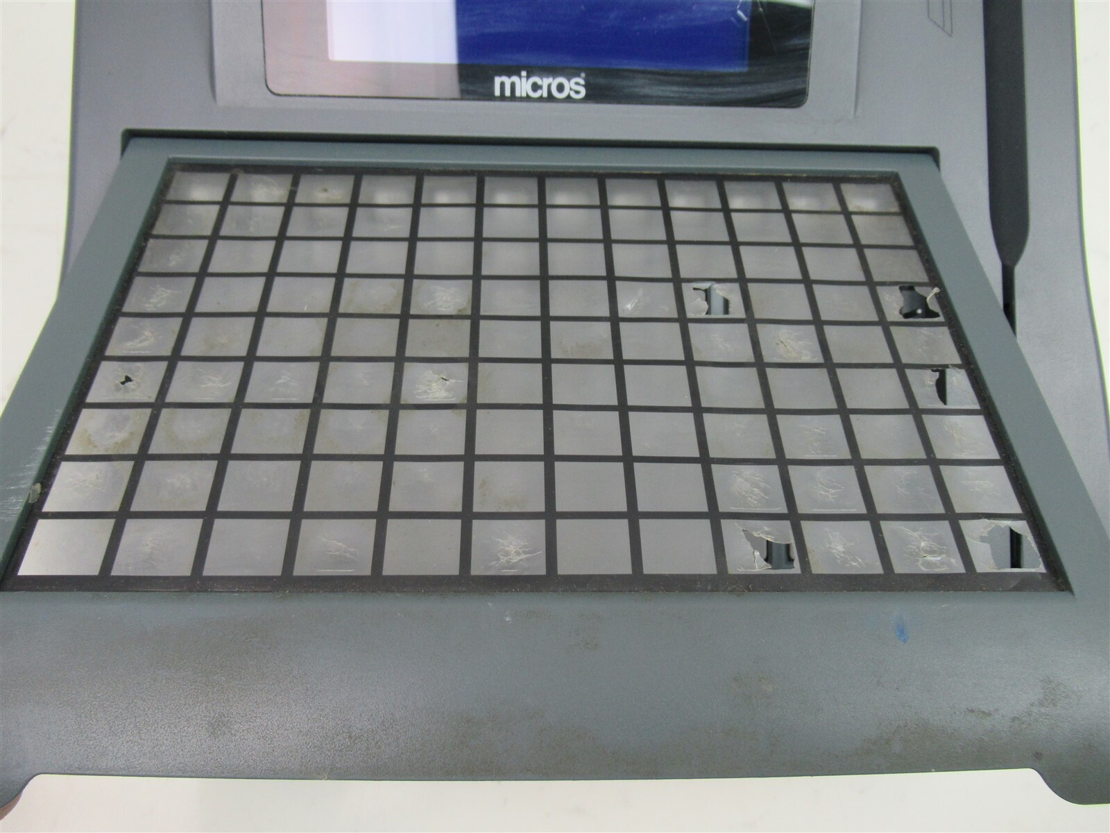 Micros Point of Sale POS Terminal Keyboard Workstation 4 Credit Card 400700-001