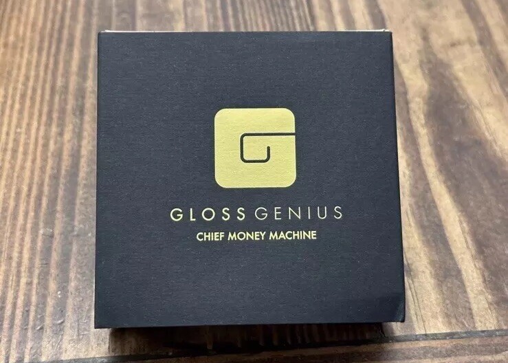 Credit Card Reader Gloss Genius Chief Money Machine Pink In Box