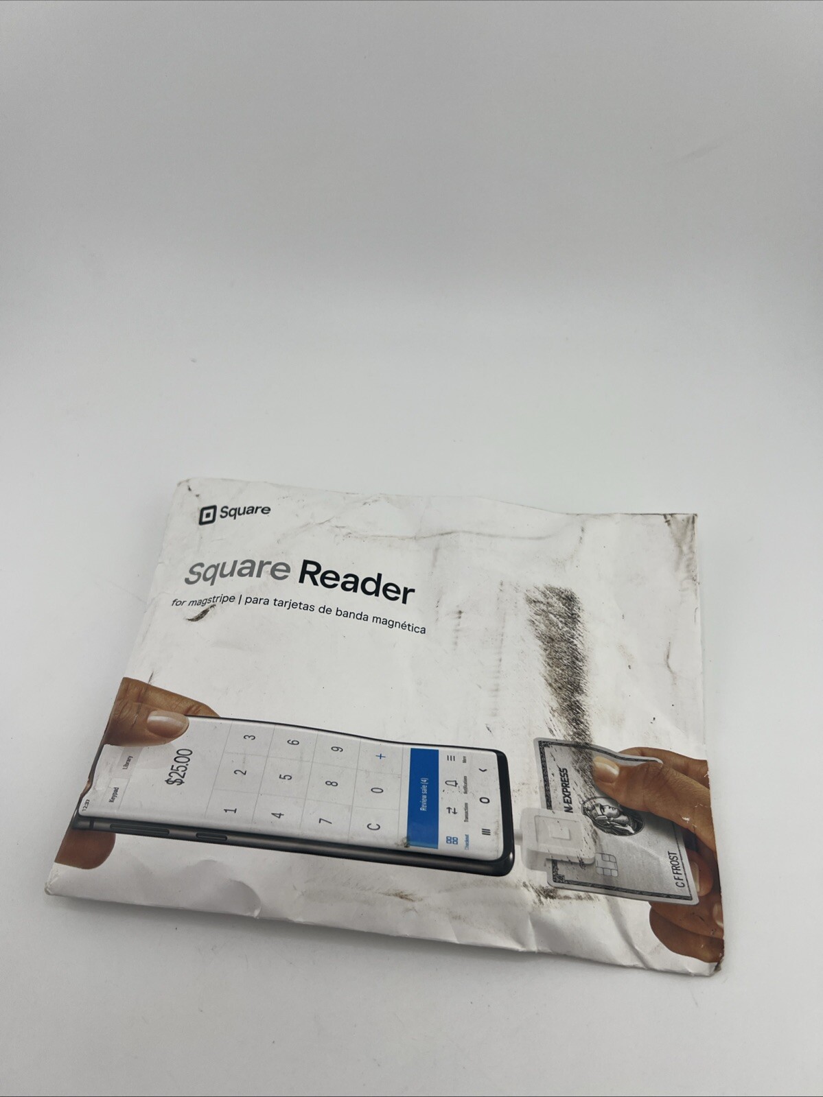 Square Reader S4 Portable Magstripe Card Reader for Phones w/h Headphone Jack
