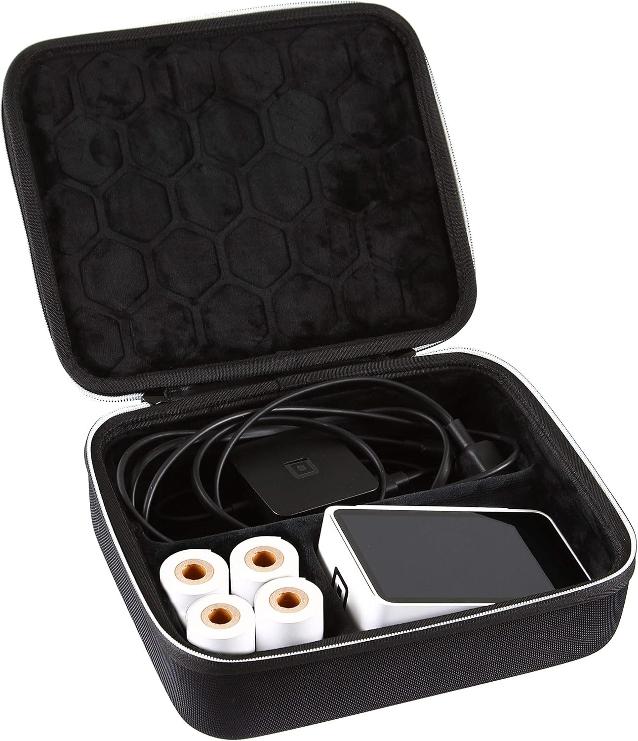 Square Reader Case – Fits Square Terminal Charger and 4 Card Reader Receipt Pape