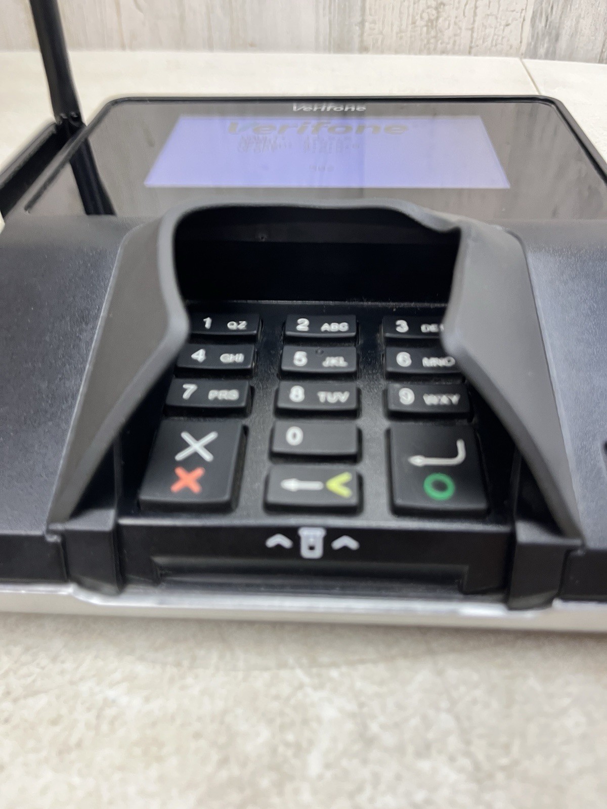 6x) Used Verifone MX 915 Pin Pad Card Payment Terminals POS w/4 Power Cables Lot