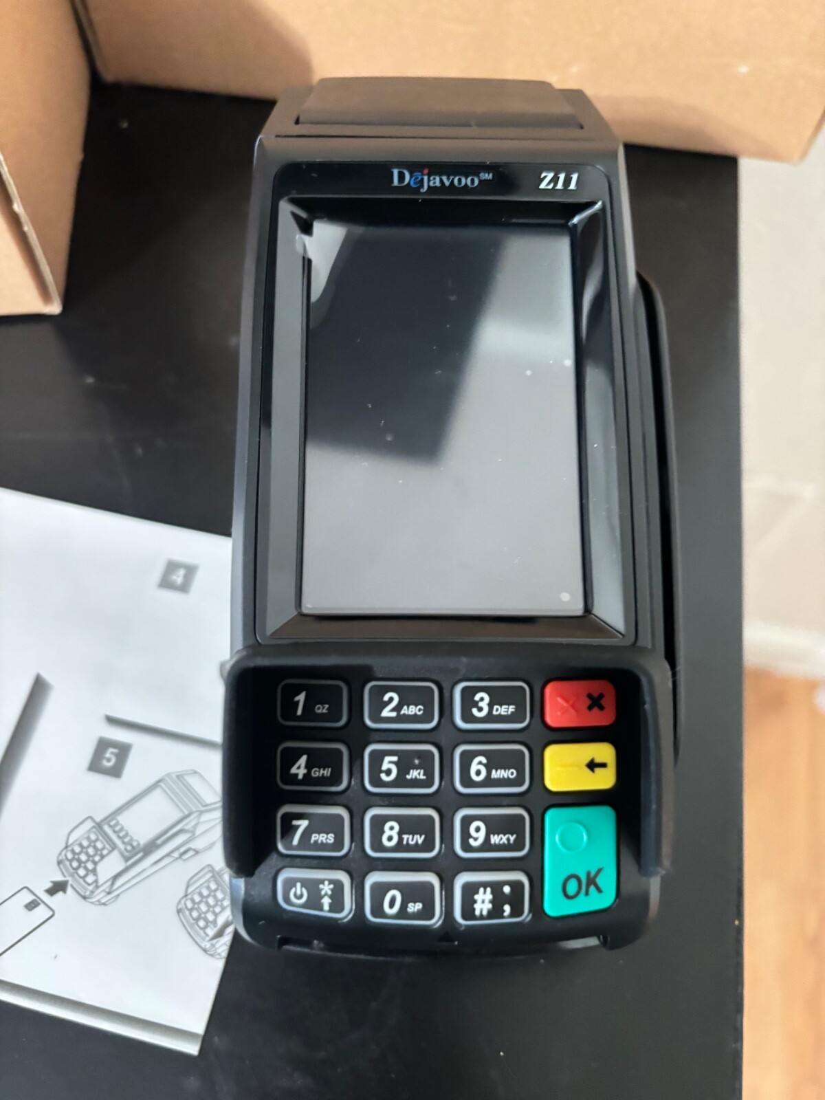 DEJAVOO Z8 VEGA3000 PAYMENT CARD READER TERMINALS DRB-2(1)W