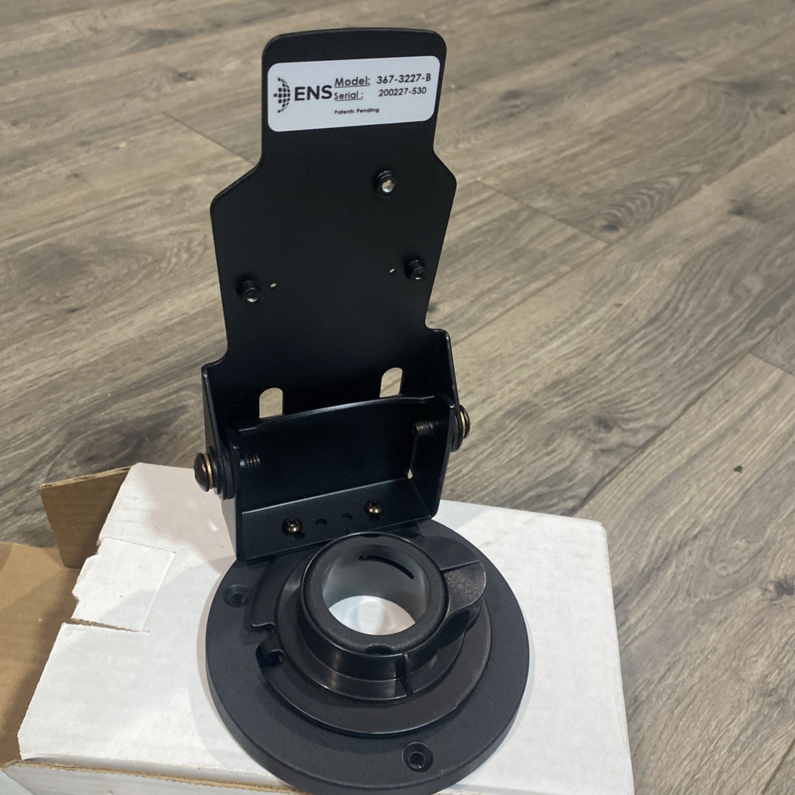 ENS Low Contour Stand Center Hole Swivel 367-3227-B Verifone Open Box