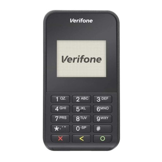Verifone E355 Bluetooth Mobile Payment Terminal