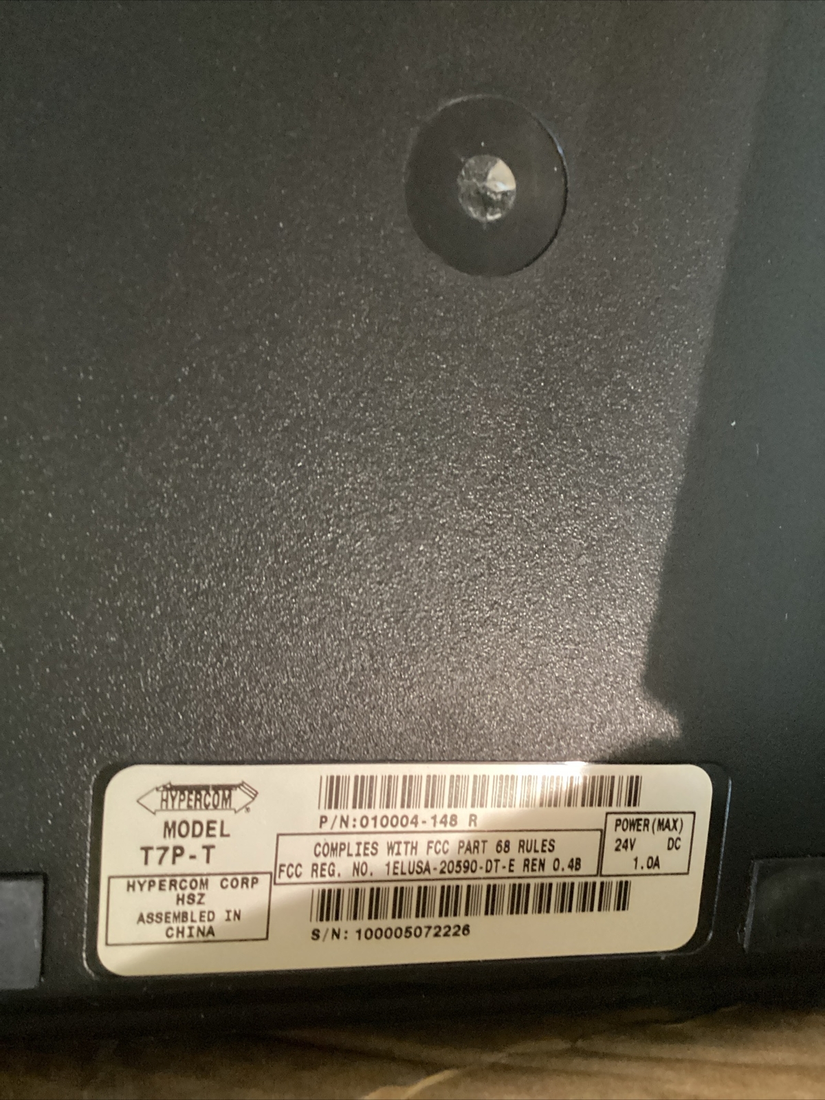 T7P Interactive Card Payment System Used By Hyoercom T1