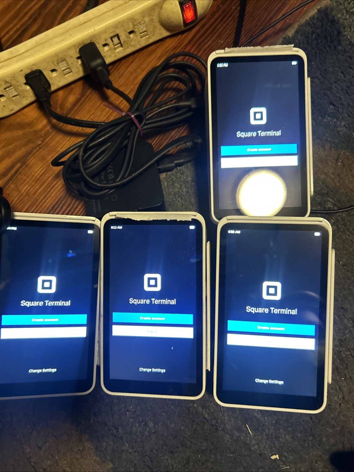 Square Terminal Credit Card Reader White/OBO/LOT #4