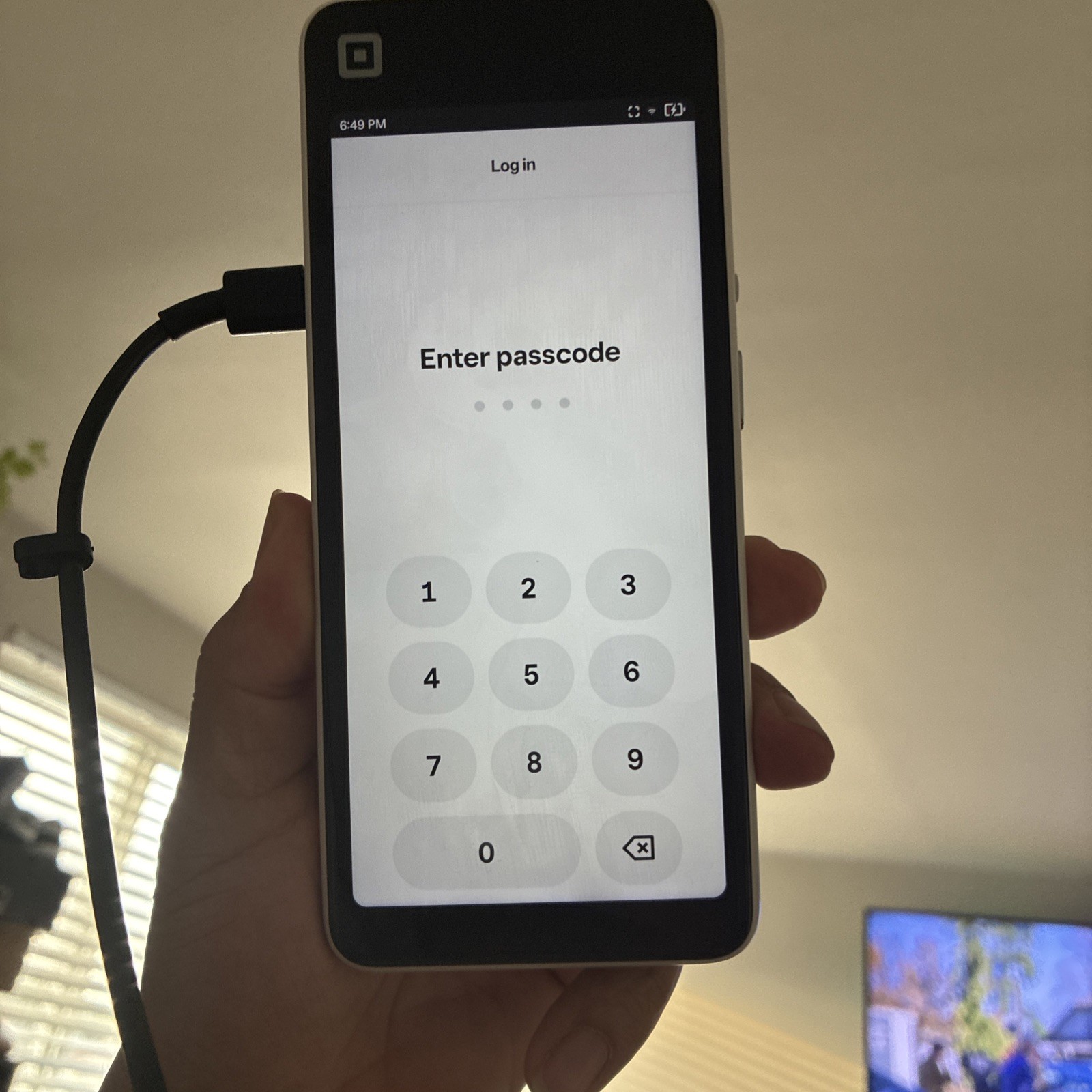 Square Handheld – Professional Service Portable Credit Card Machine
