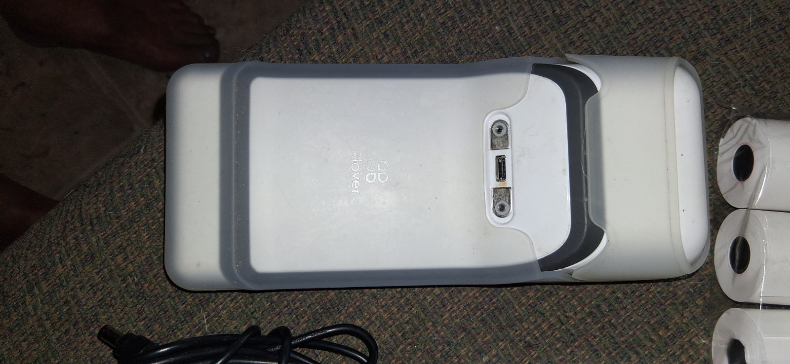 Clover Flex Machine Credit Card Machine Version 4. 01 Takes All Forms Of