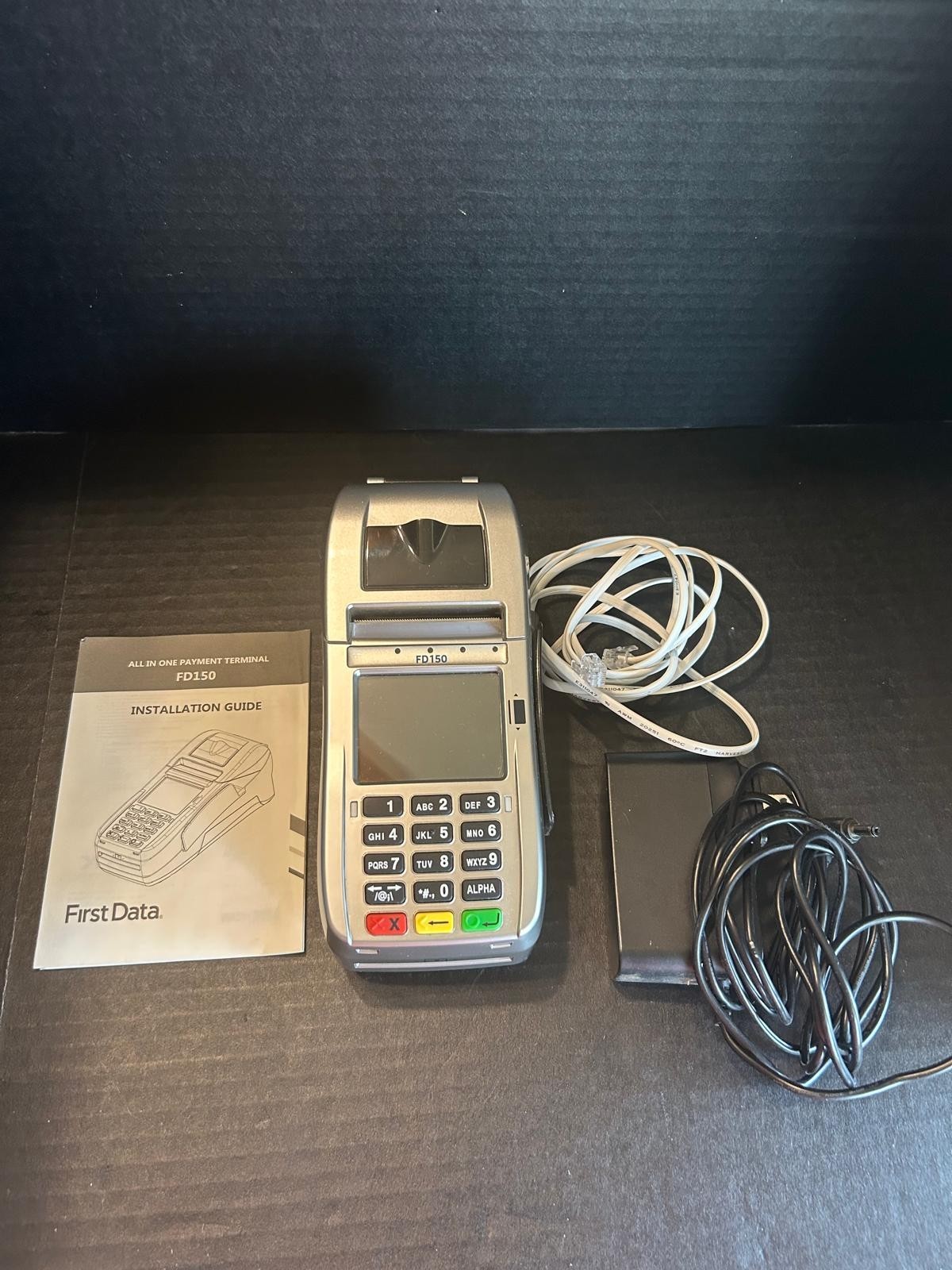 First Data FD150 Credit Card Terminal Dial/IP