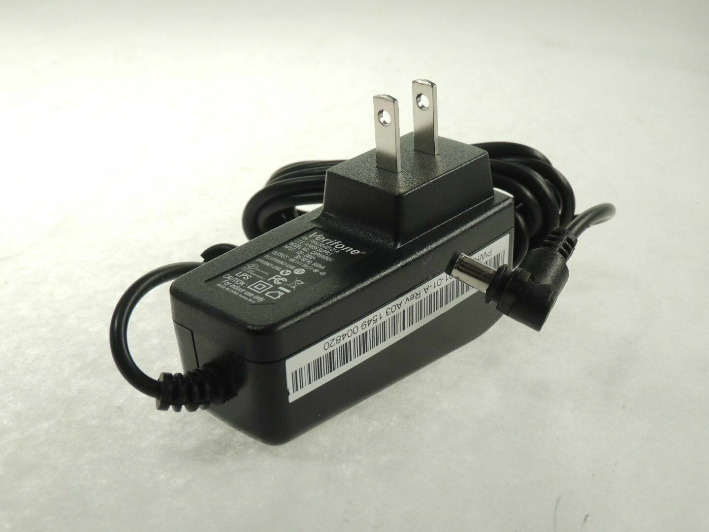 Vx805 or Vx820 PINPAD POWER ADAPTER PWR282-001-01 9V/1A