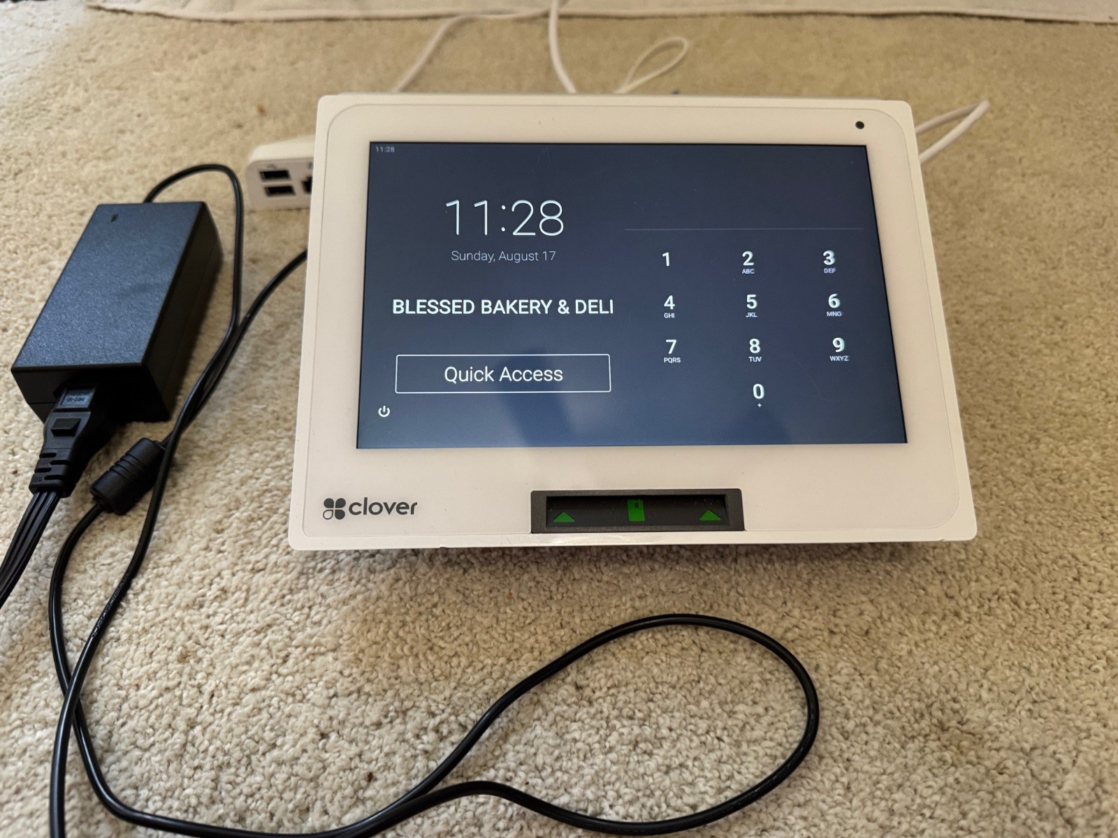 Clover C305 POS System/Credit Card Terminal “Read Description”