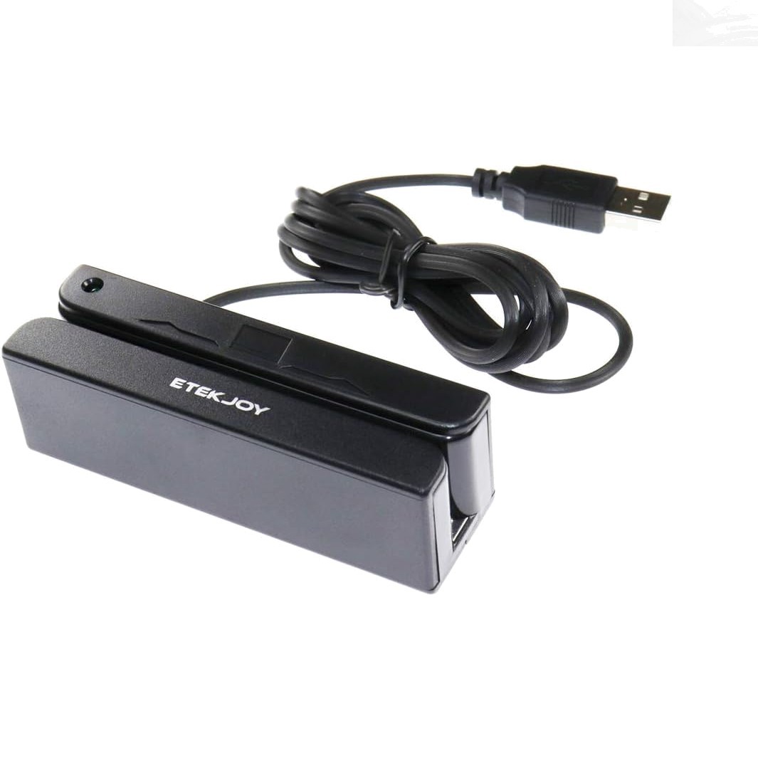 USB Magnetic Card Reader with LED Indicator – Perfect for POS & ID Verification