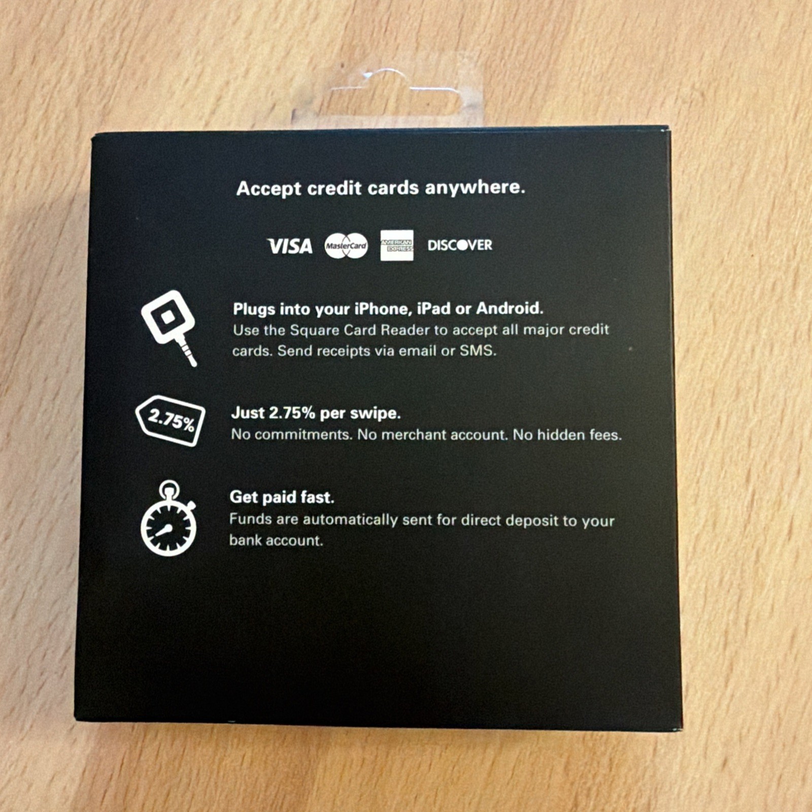 iPhone Credit Card Reader from Square