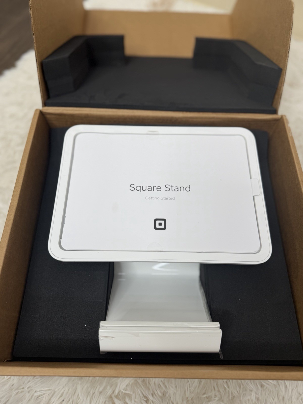 Square Stand POS Credit Card Terminal Reader Kit w/ Power Adapter, USB Hub