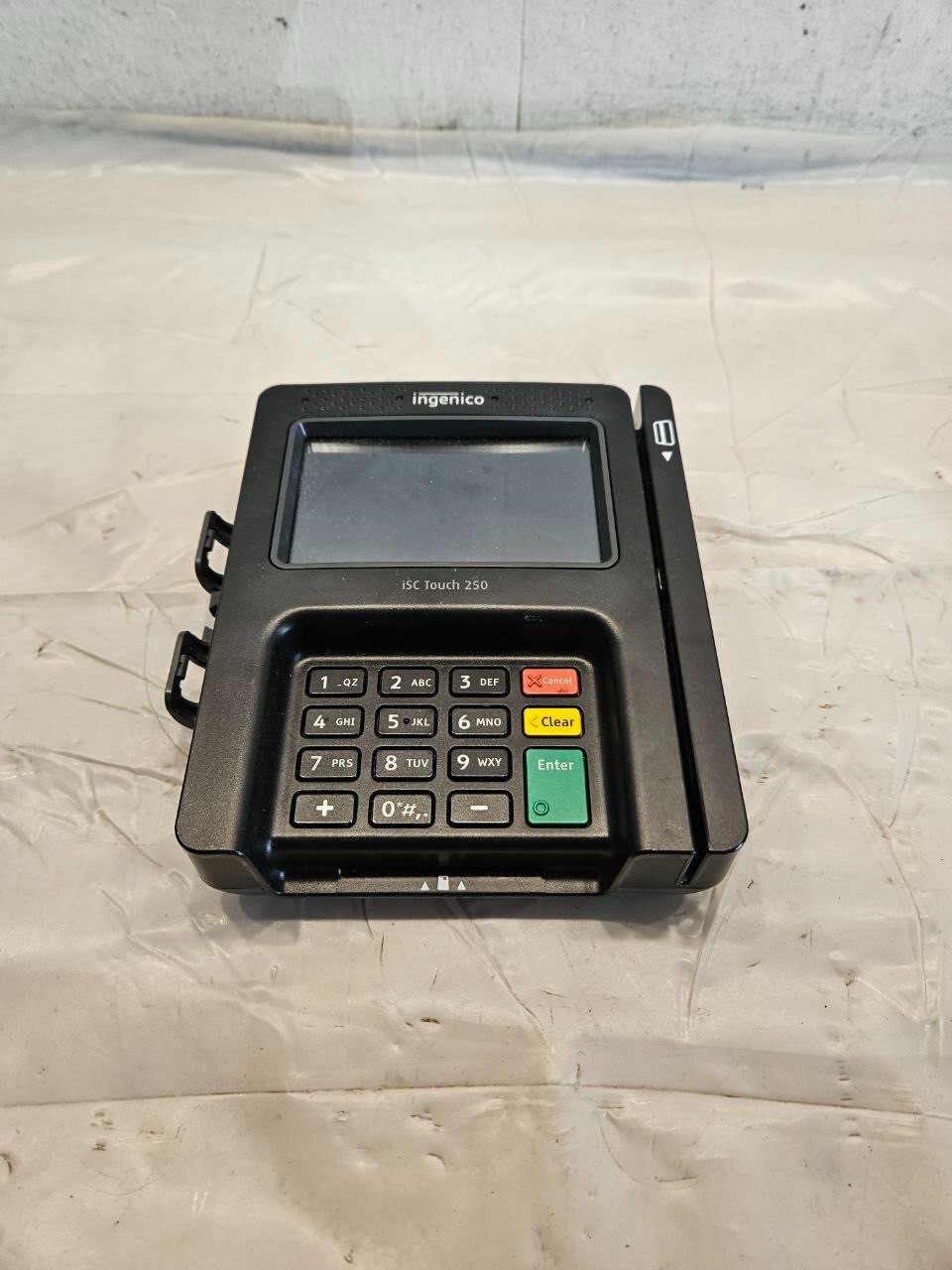 INGENICO ISC TOUCH 250 PAYMENT TERMINAL CREDIT CARD MACHINE USPIS-18A