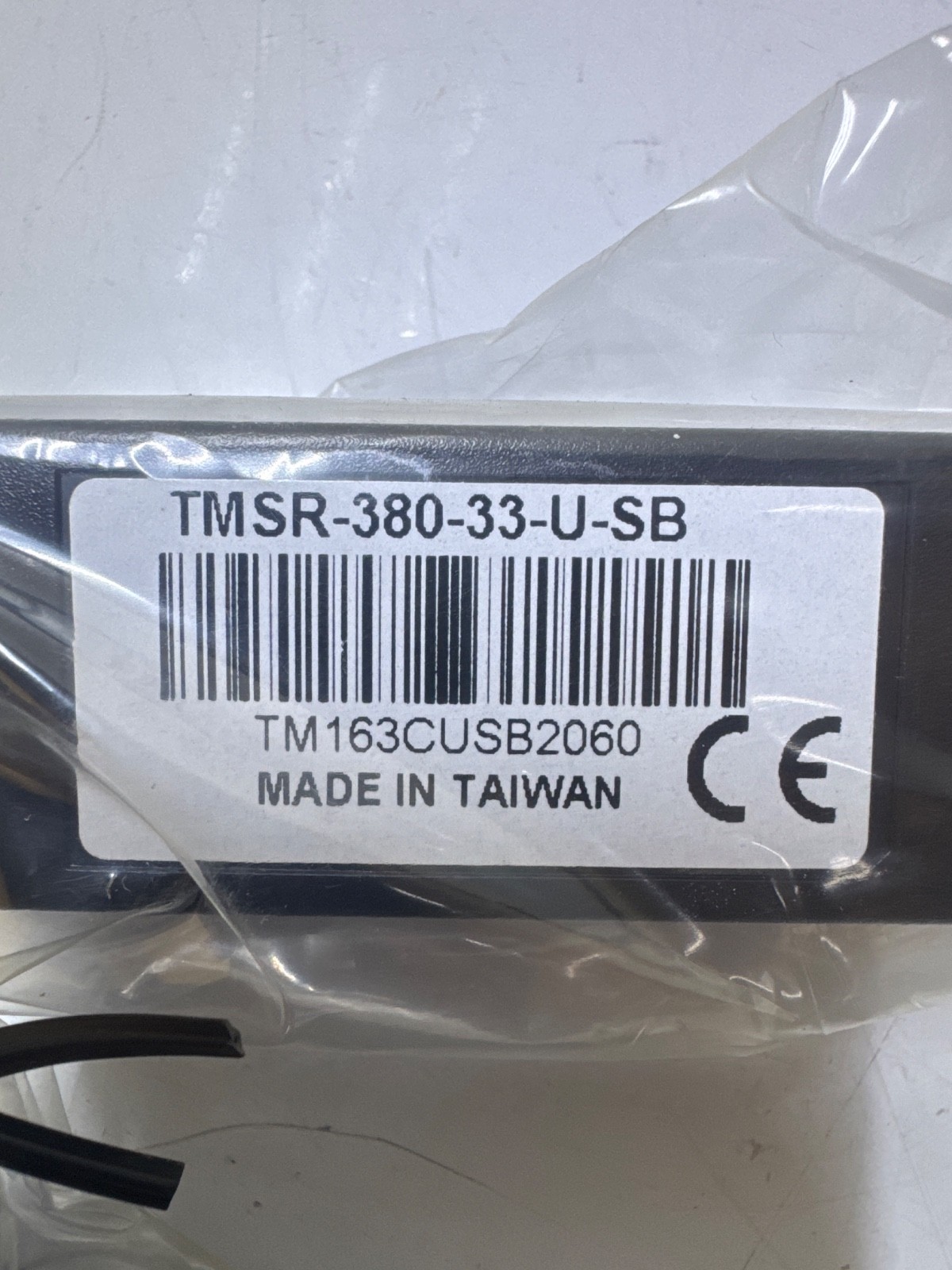 Tysso TMSR-380-33-U-SB Compact Magnetic Stripe Card Reader