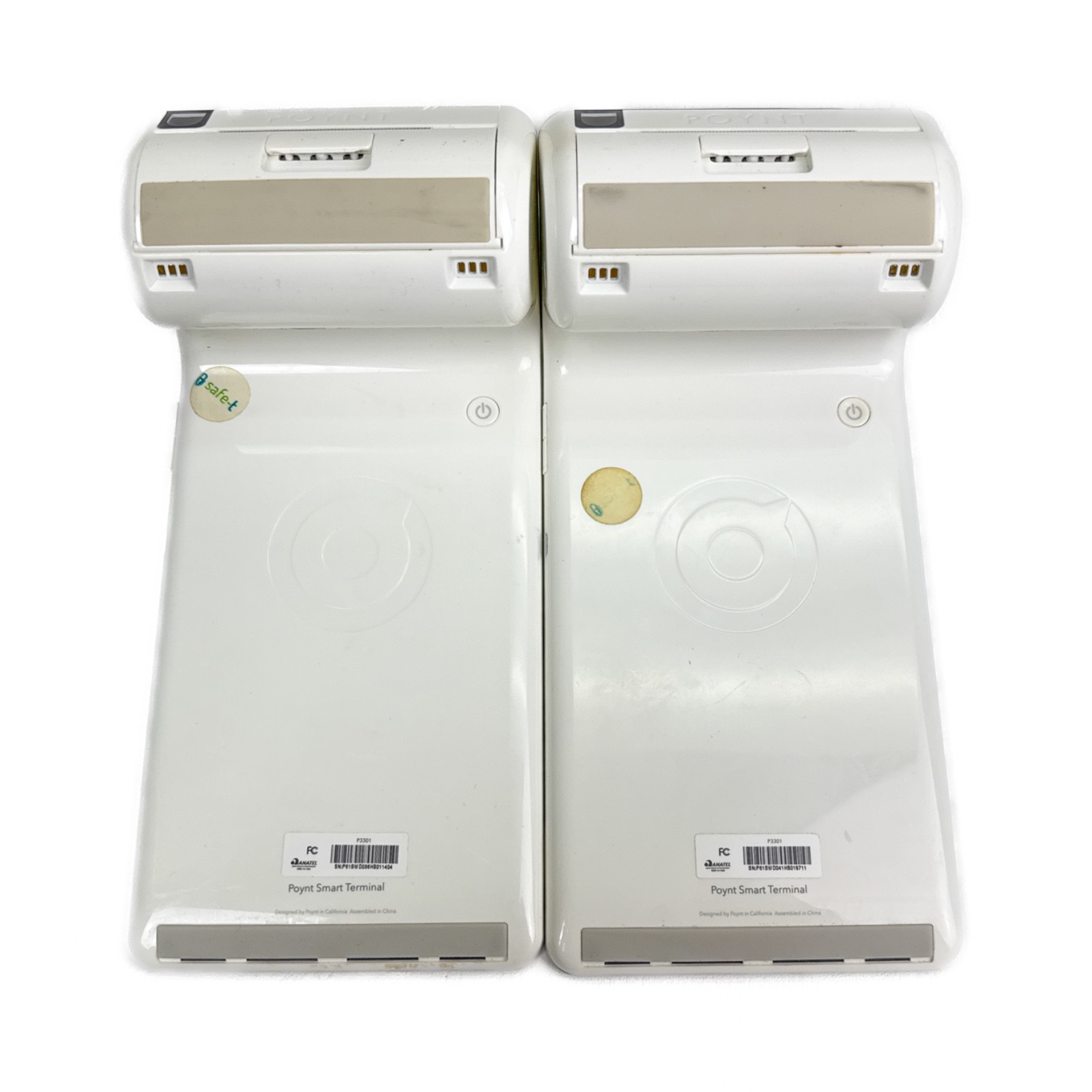 2x Poynt P3301 Smart Terminal POS System w/ AC2301 Dock PLEASE READ DESCRIPTION