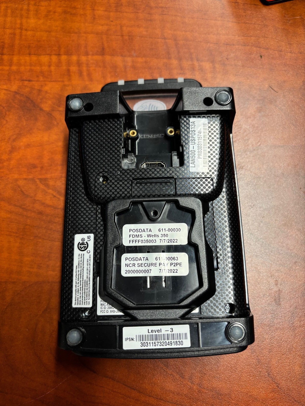 Ingenico Lane/5000 Credit Card Terminal POS LAN500-USSCNO24