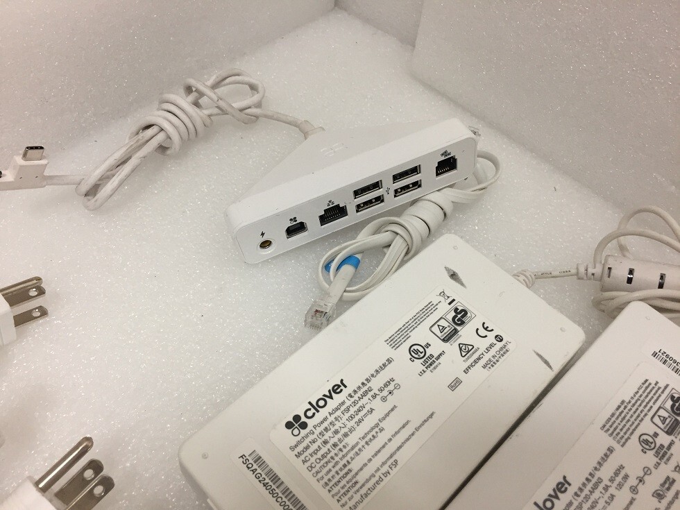 Clover Networks P500 Station Printer w 1 C503 & C 300 and more { UNTESTED }