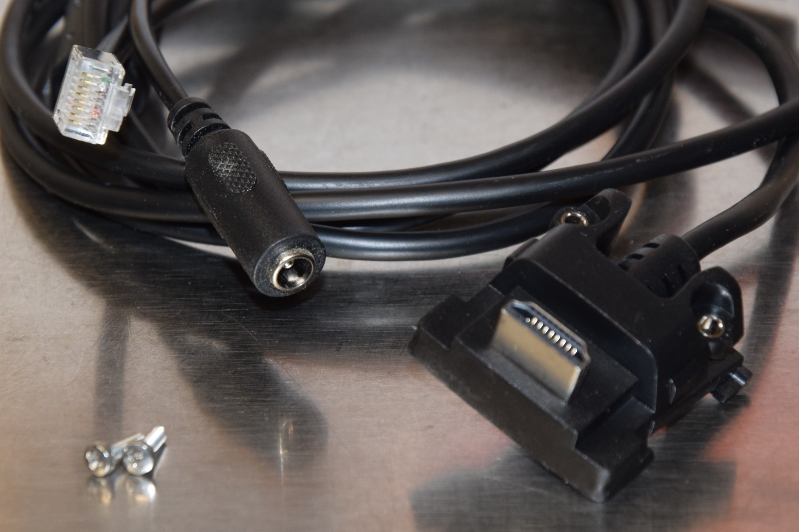 Ethernet and Power Cable Assembly for Ingenico Lane/3000Credit Card Terminal
