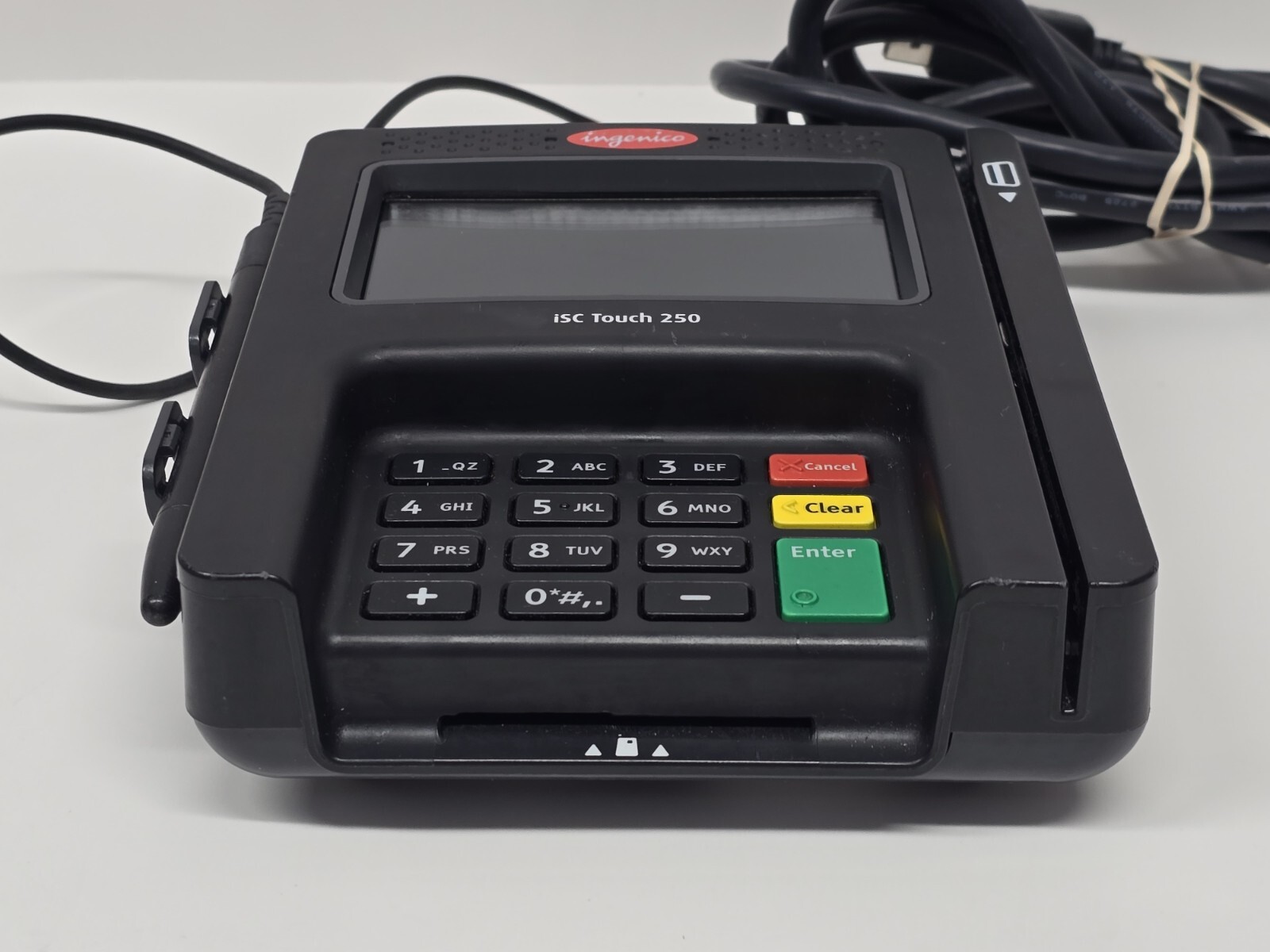 iSC 250 EMV Ingenico NFC Payment Terminal iSC Touch 250 No Power Cord/Free F/S.