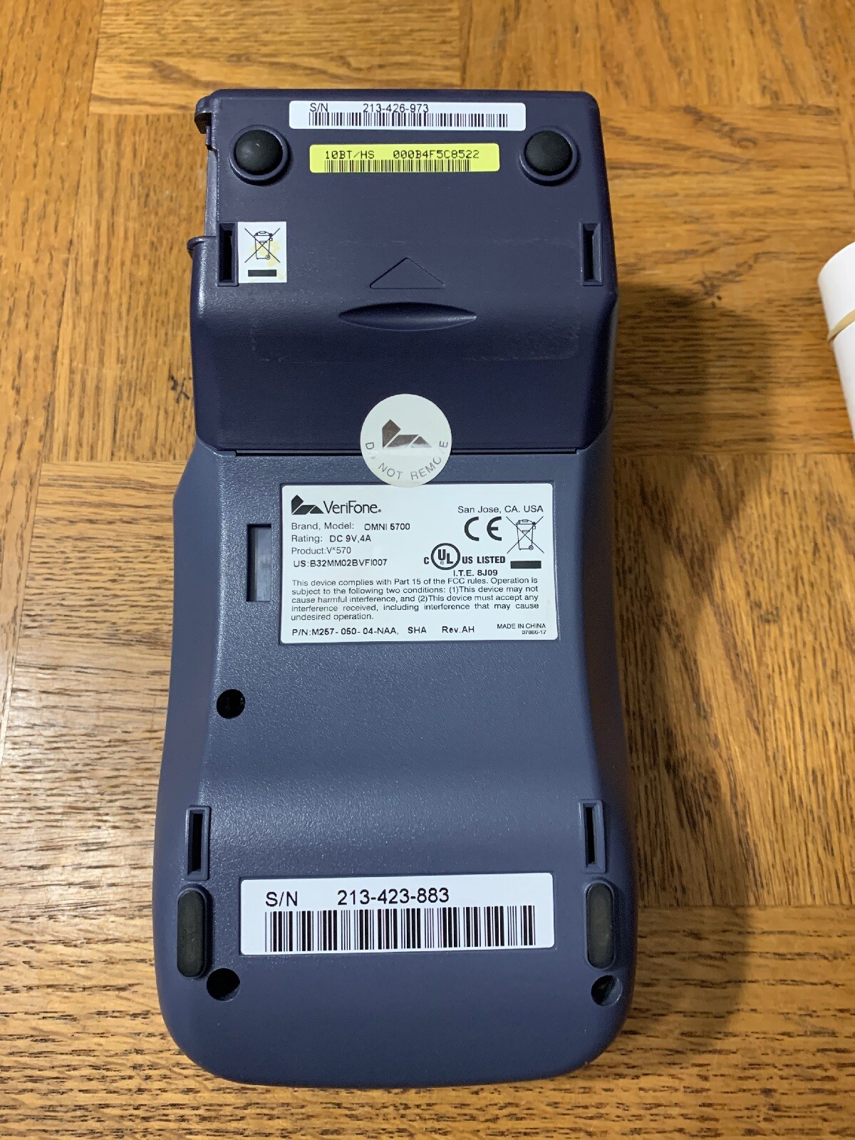 Verifone Vx570 Credit Card Reader