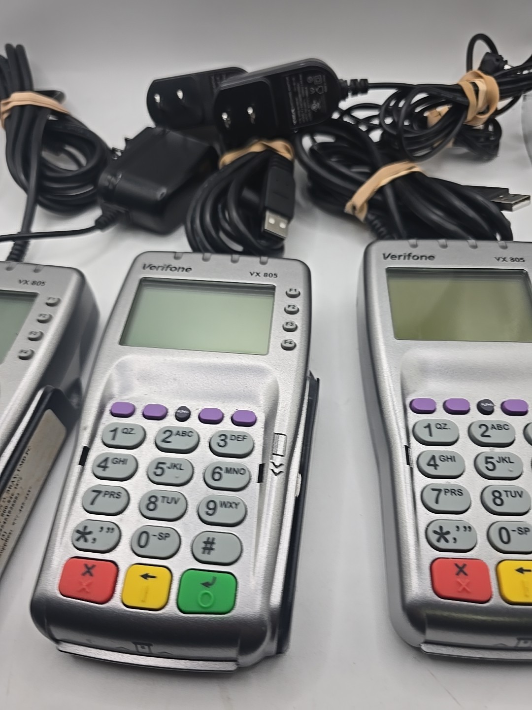 Verifone VX-805 Pin Pad Card Reader 160mb Keypad