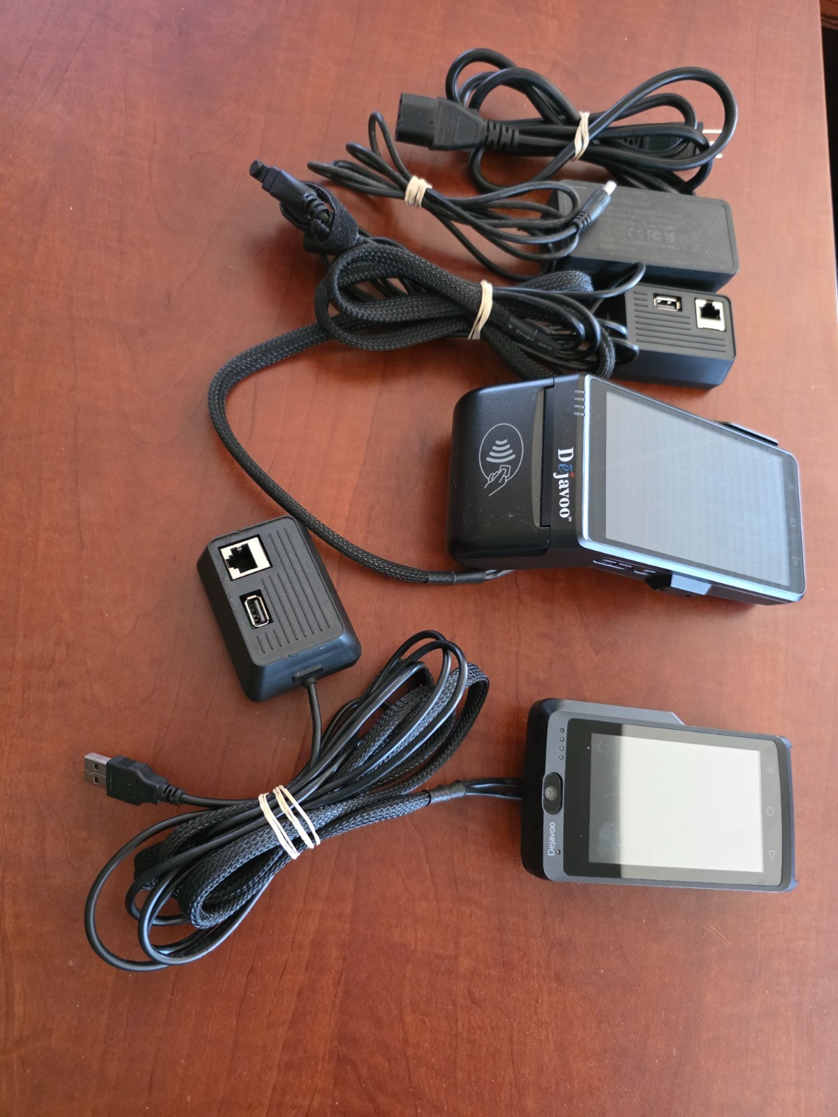 DEJAVOO QD4 TERMINAL (4G + WiFi) “UNLOCKED” USED & QD3 PIN PAD