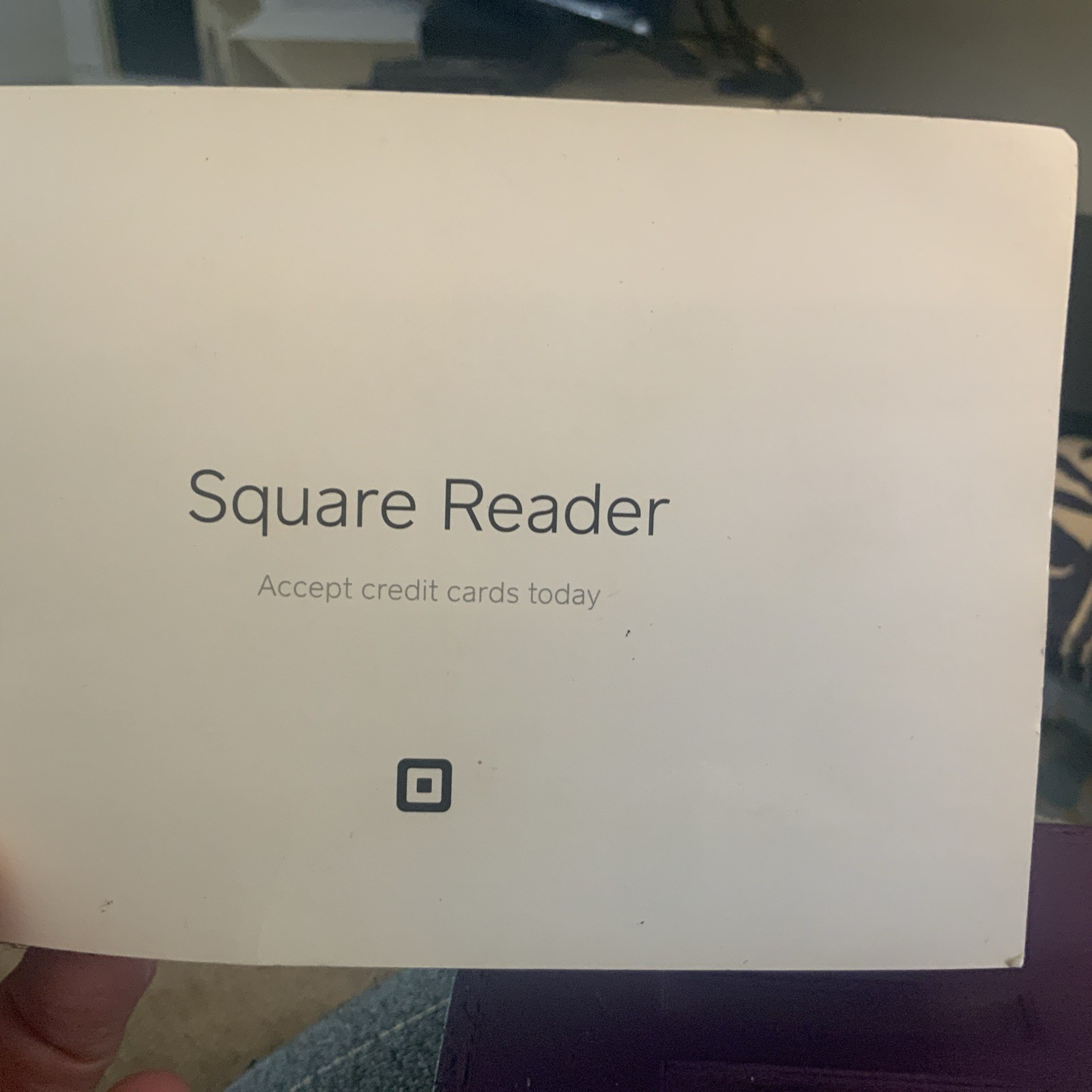Square Reader for Magstripe (Headset Jack) Credit Card Accept Payment On Phone