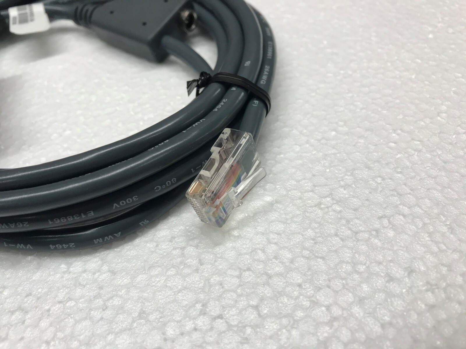 Genuine MagTek cable MINIMICR RS232 DB9 8FT GRAY RS232 MINI MICR & PC 30019304