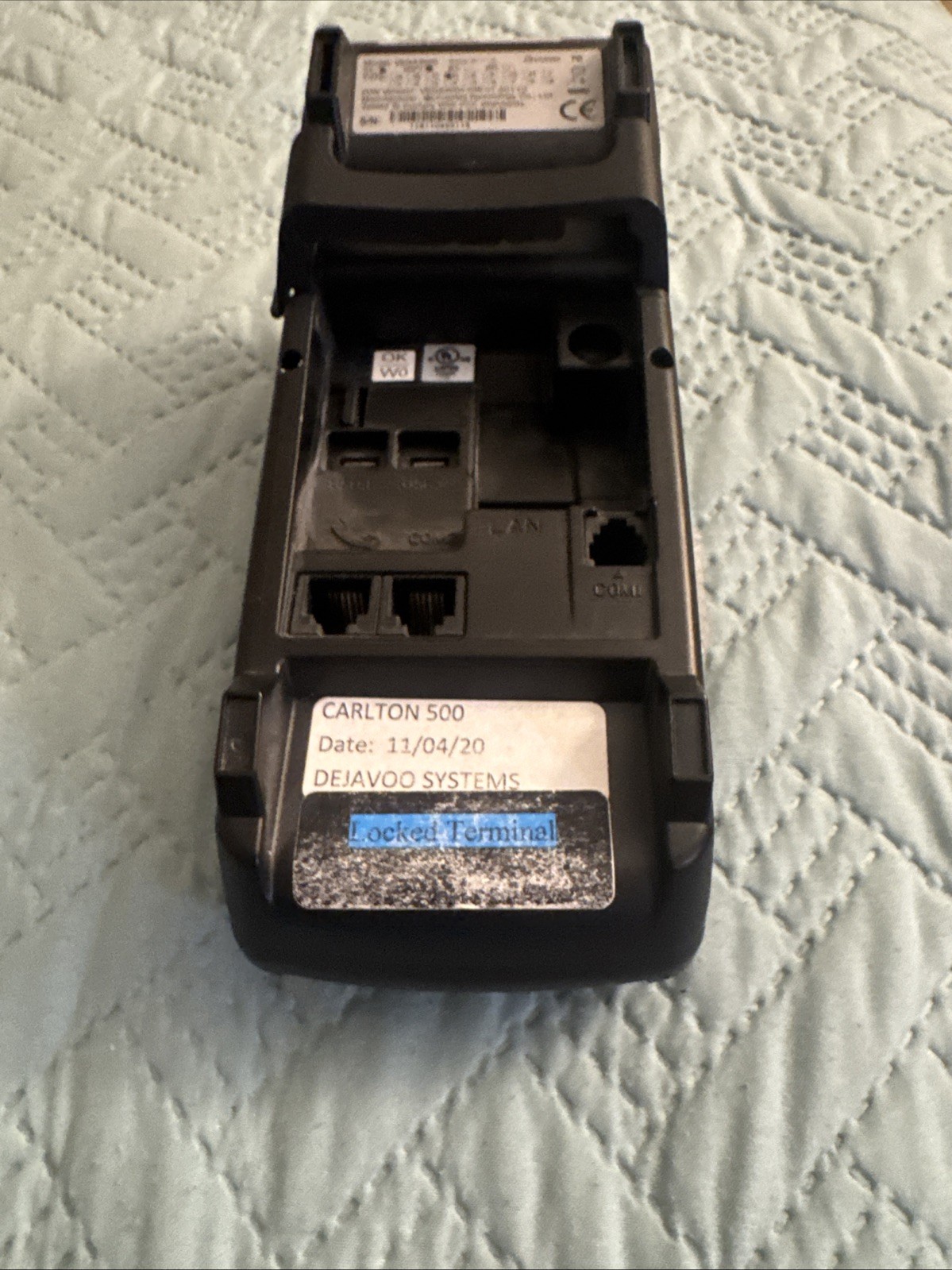 Dejavoo Z11 VEGA3000 Credit Card Payment Terminal For Parts No Ac Chord