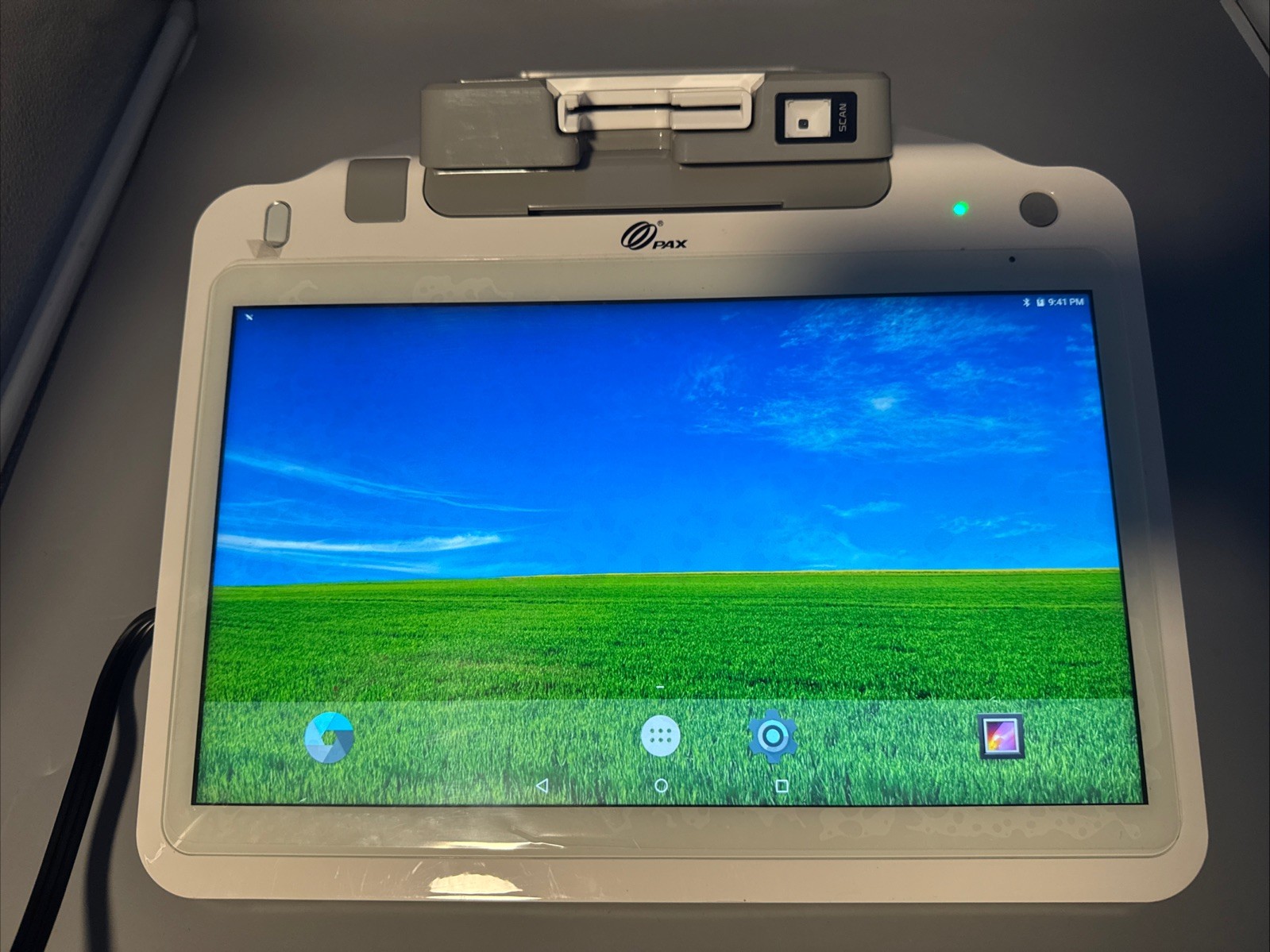 PAX E700 POS System Touchscreen Payment Terminal W/ Power Adapter