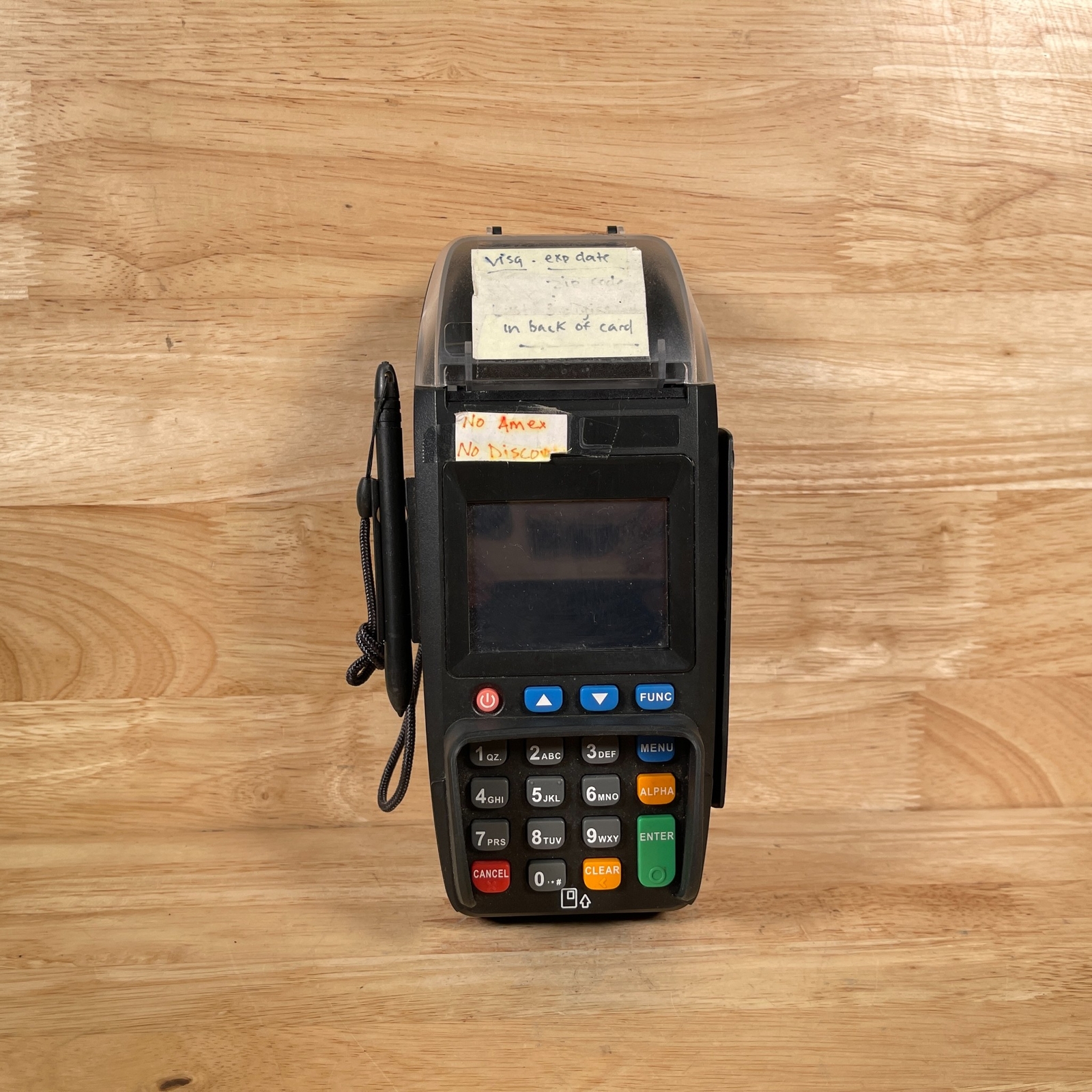 Pax S500 Black 2.8 Inch Touch Screen Credit Card CounterTop Payment Terminal
