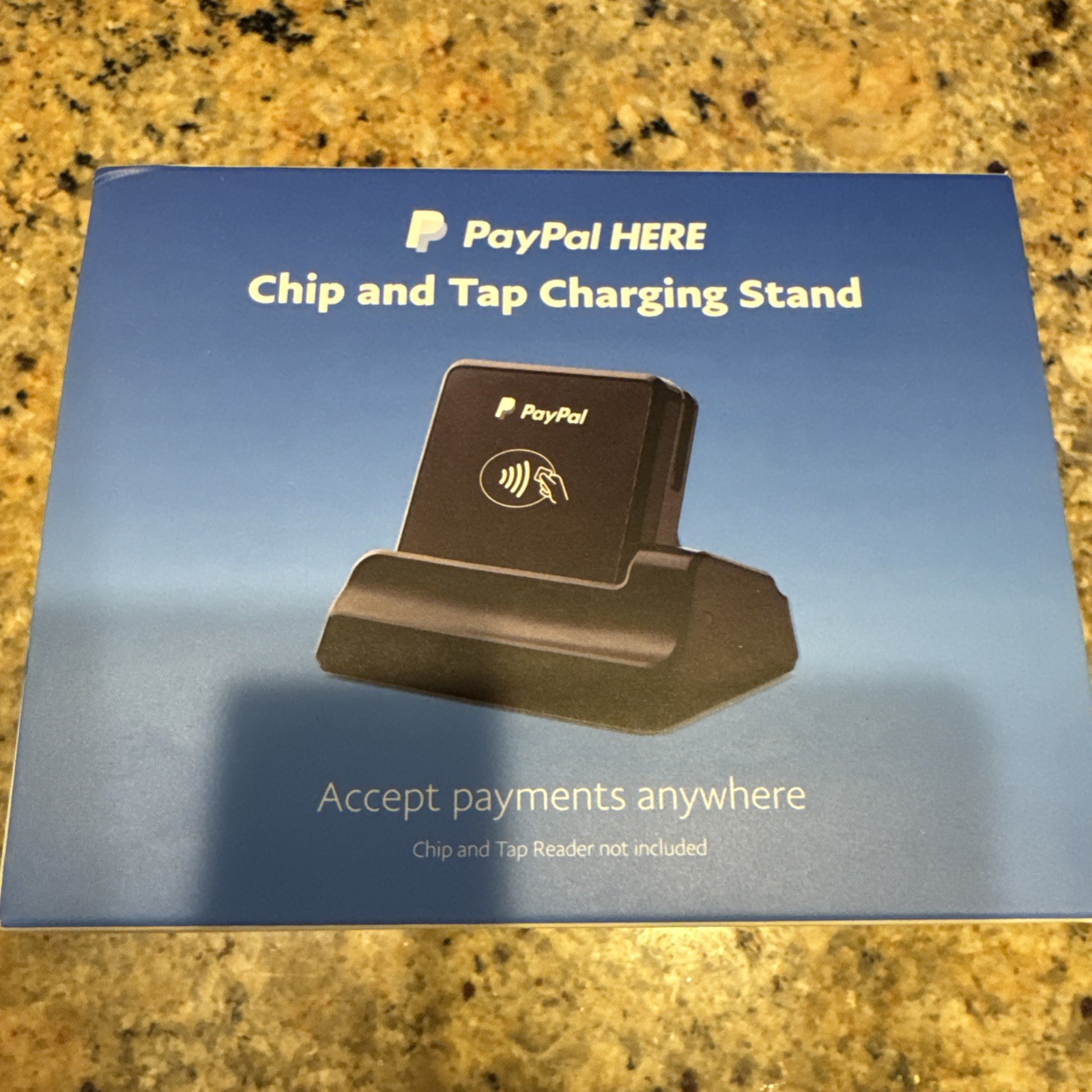 PAYPAL HERE CHIP & TAP READER + CHARGING STAND New