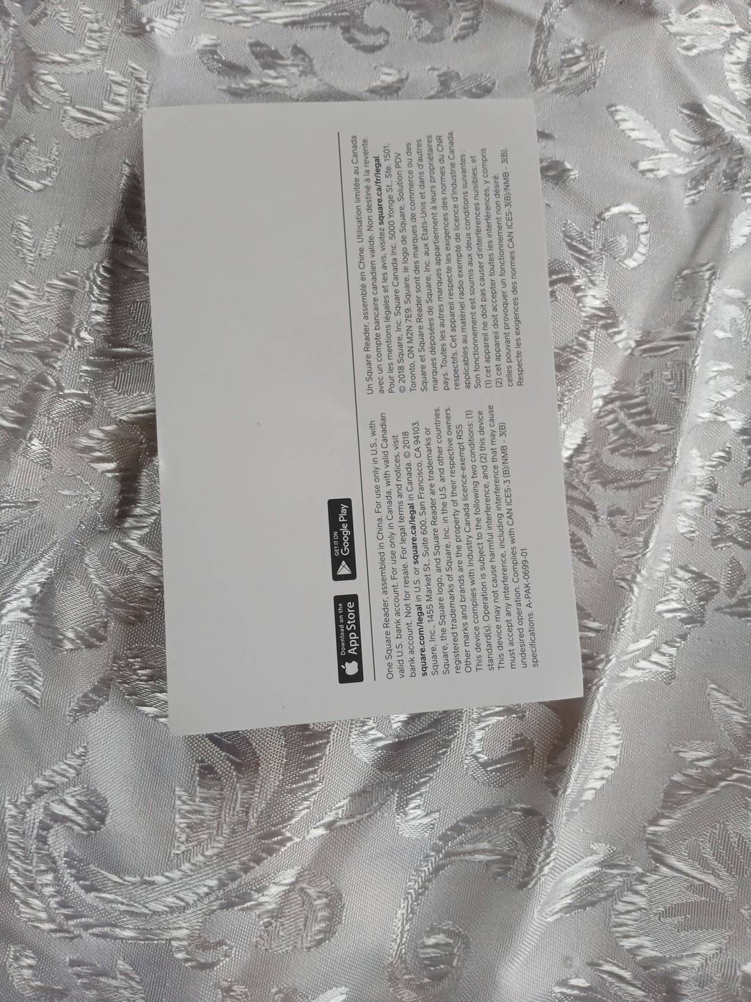 SQUARE READER FOR MAGSTRIPE