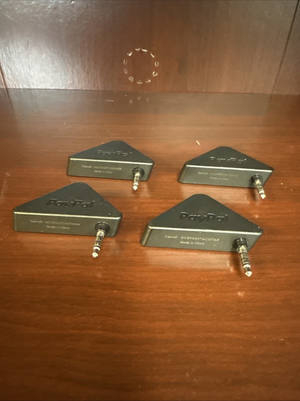 4x PayPal Mobile Credit Card Reader Swiper For iPhone And Android Aux 3.5mm