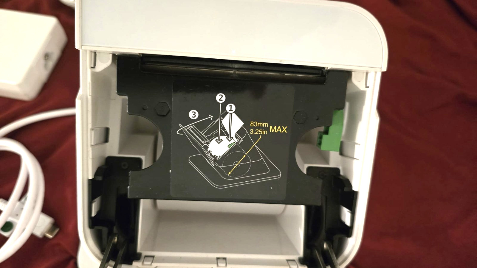 Clover Station P550 PRINTER & Power Supply THERMAL PRINTER FOR CLOVER PRO 2018