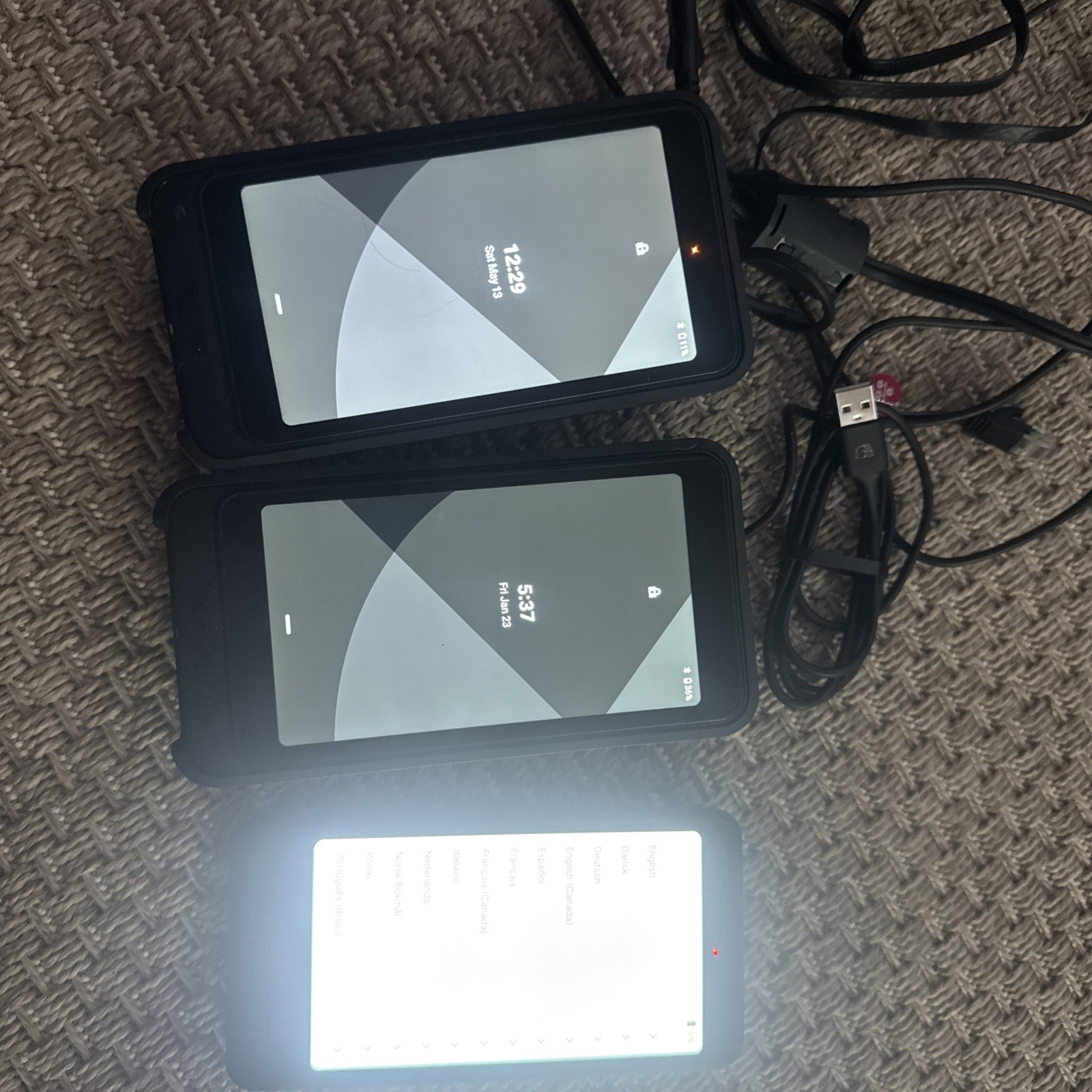 Shopify POS Terminal S2001 Card Reader Countertop Display – LOT of 3