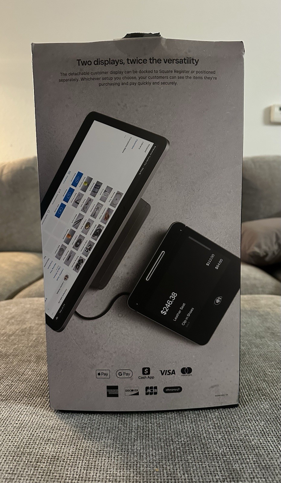 Square Register POS System Brand New $5k free proces Black (A-SKU-0665)