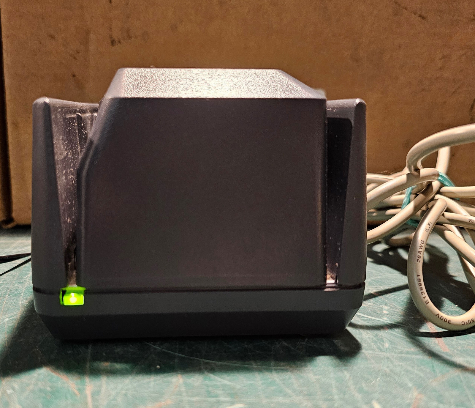 MagTek Mini MICR Check Reader (PN 22522003) + AC Adapter and connecting Cable