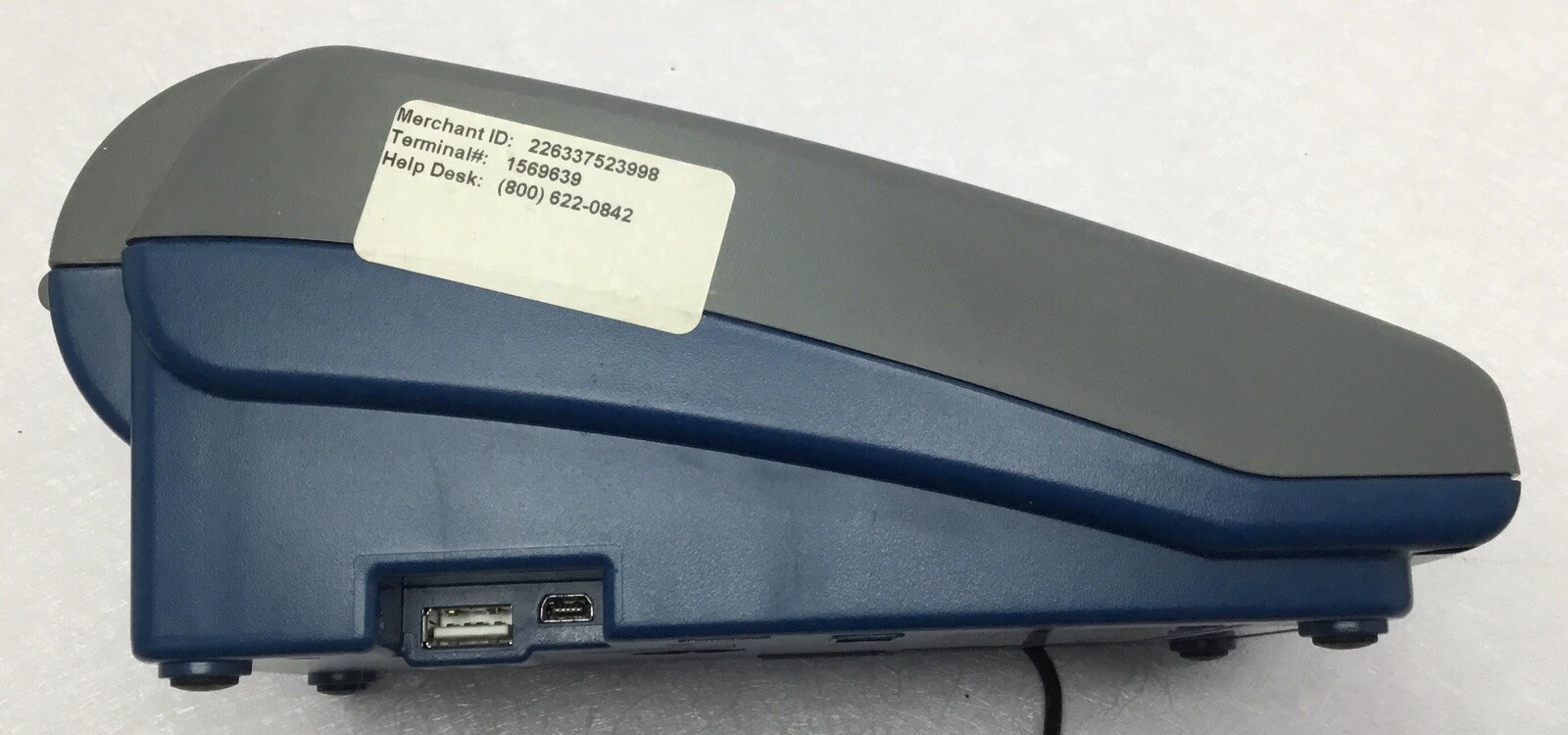 First Data FD100 Credit Card Terminal Not Tested Lights Up Appears To Work