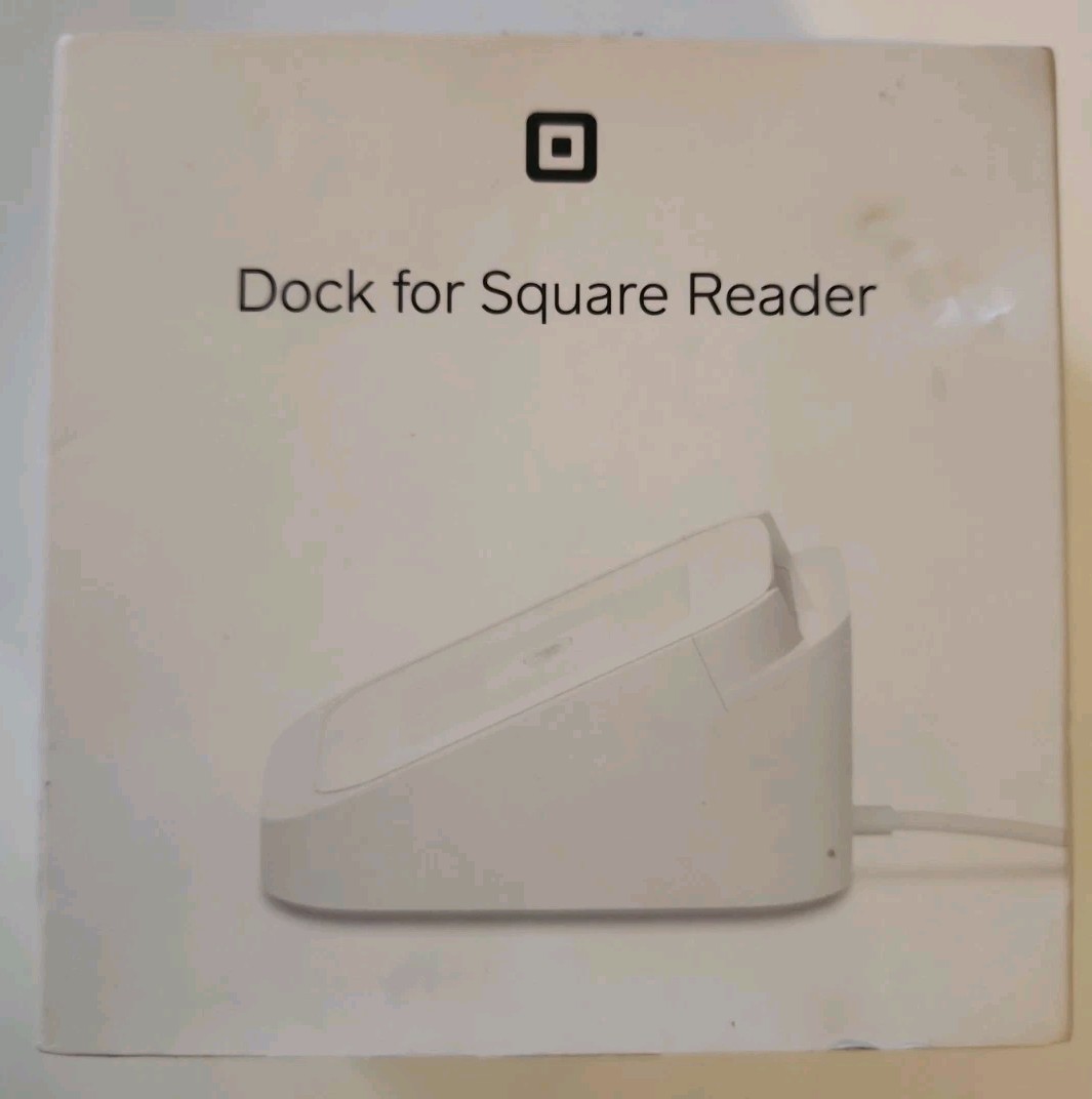 Square Reader – Dock – Complete In Original Box, New CIB.