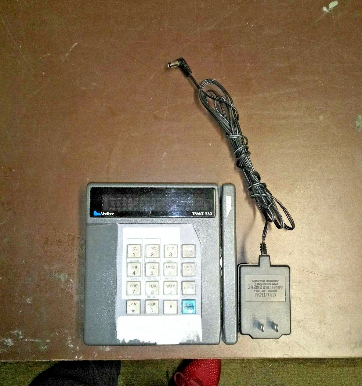 Credit Card Terminal, Verifone Tranz 330