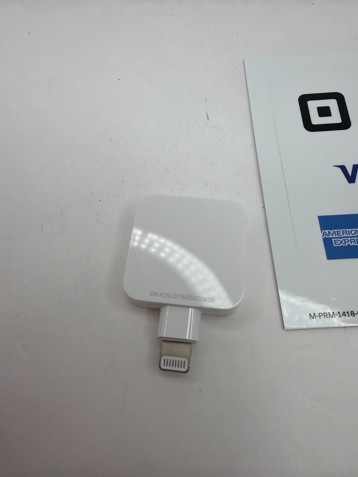 Square Reader Magstripe Lightning Connector A-SKU-0523 Payments OEM