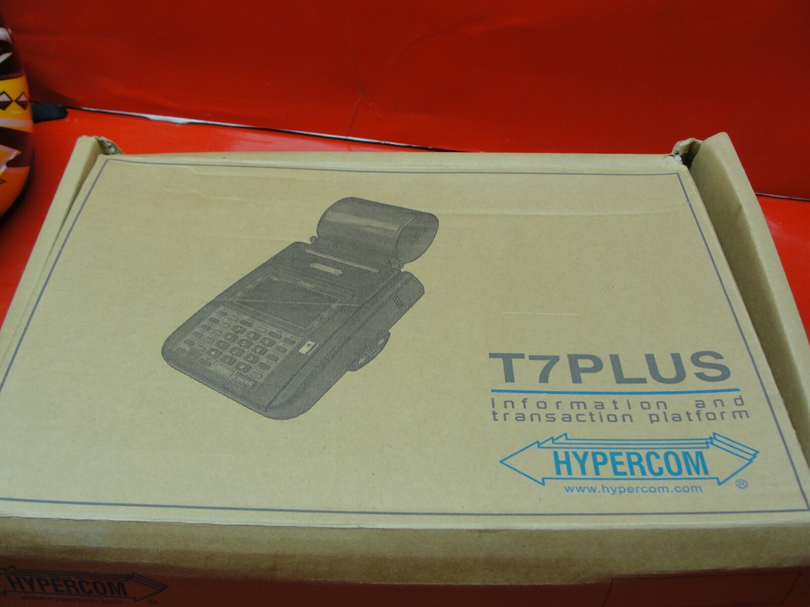 BRAND NEW HYPERCOM T7 PLUS CREDIT CARD PROCESSING TERMINAL