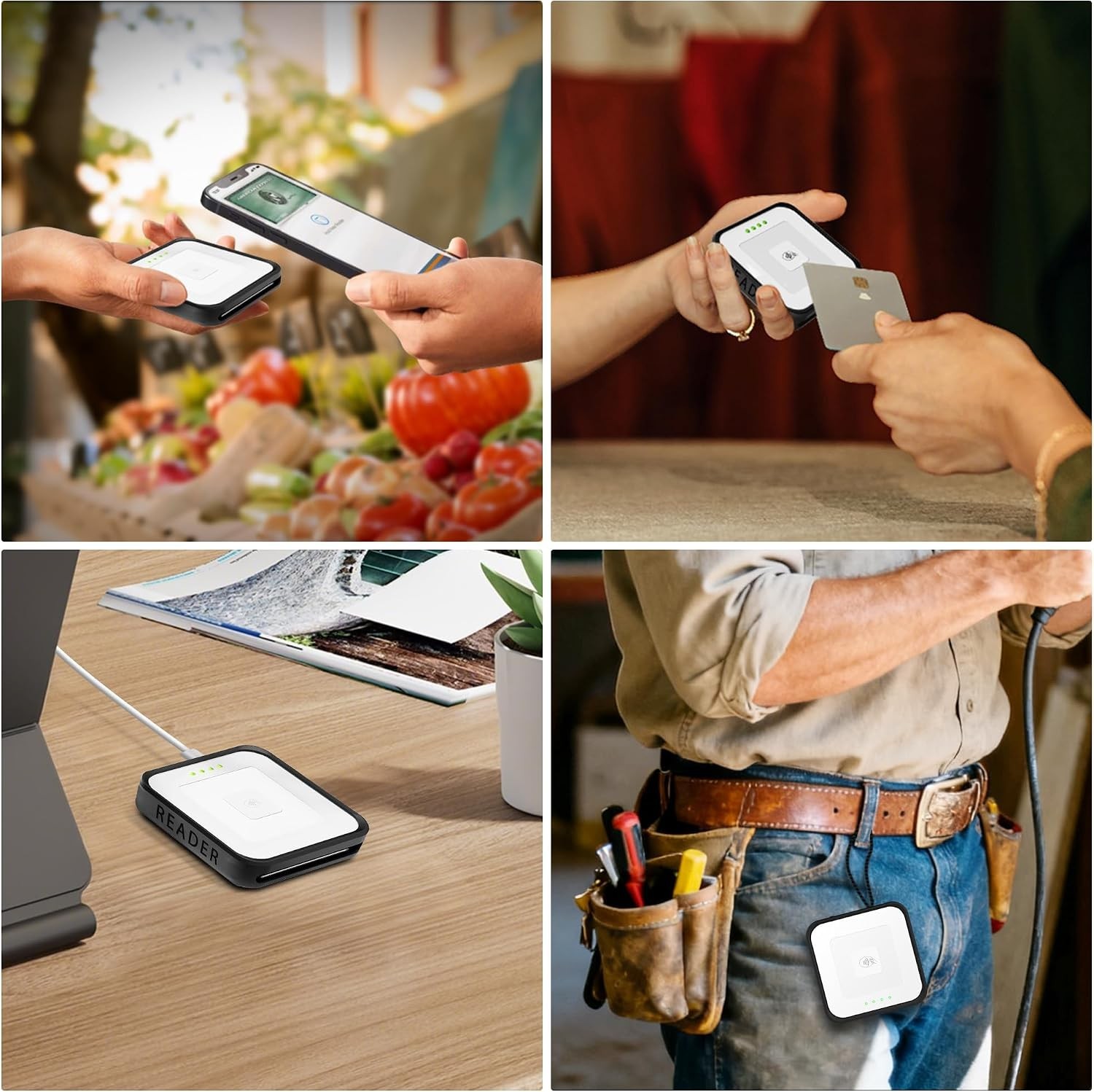 Magnetic Case for Square Reader 2nd Generation Contactless Chip Card Protector