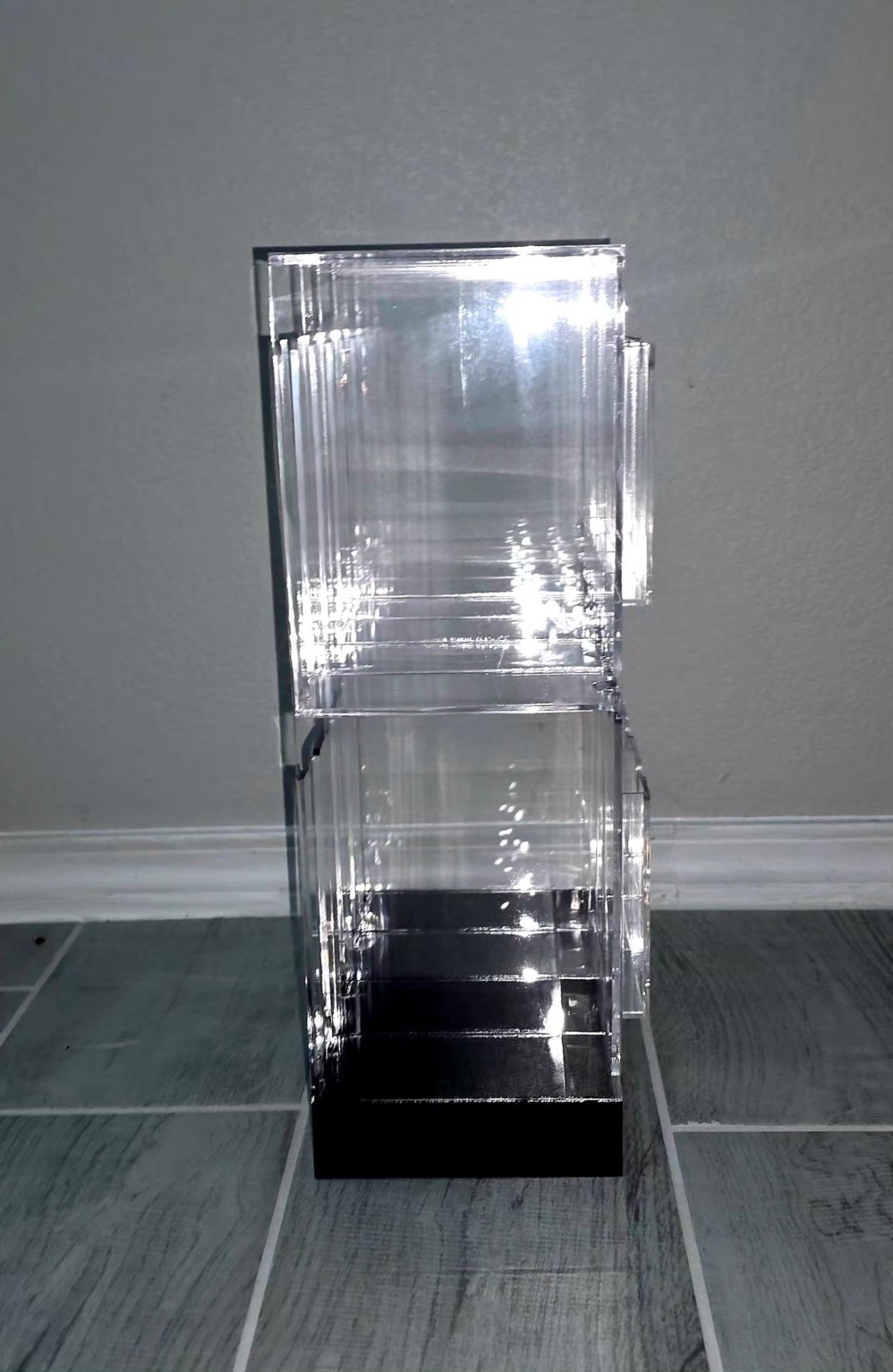 Acrylic Booster Pack Dispenser – 8-Slot Card Organizer