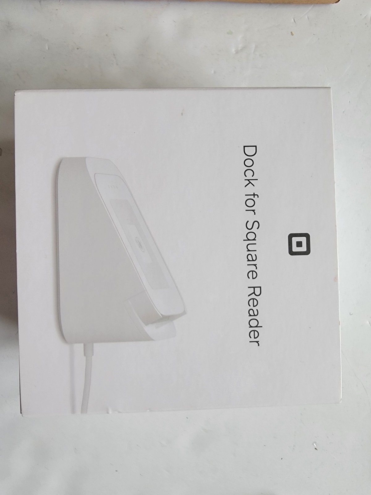 Square Dock for Contactless Credit Card Reader open box
